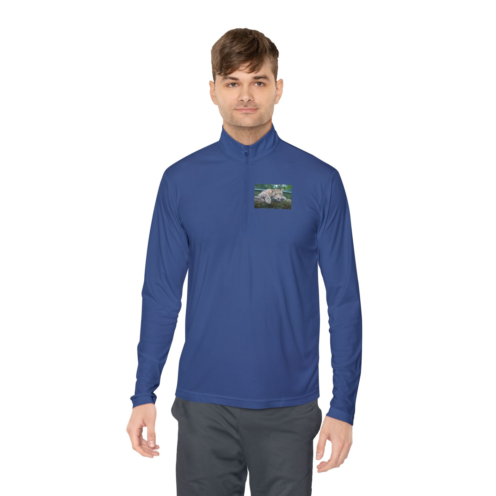Dog Walk Sunset Quarter-Zip Pullover