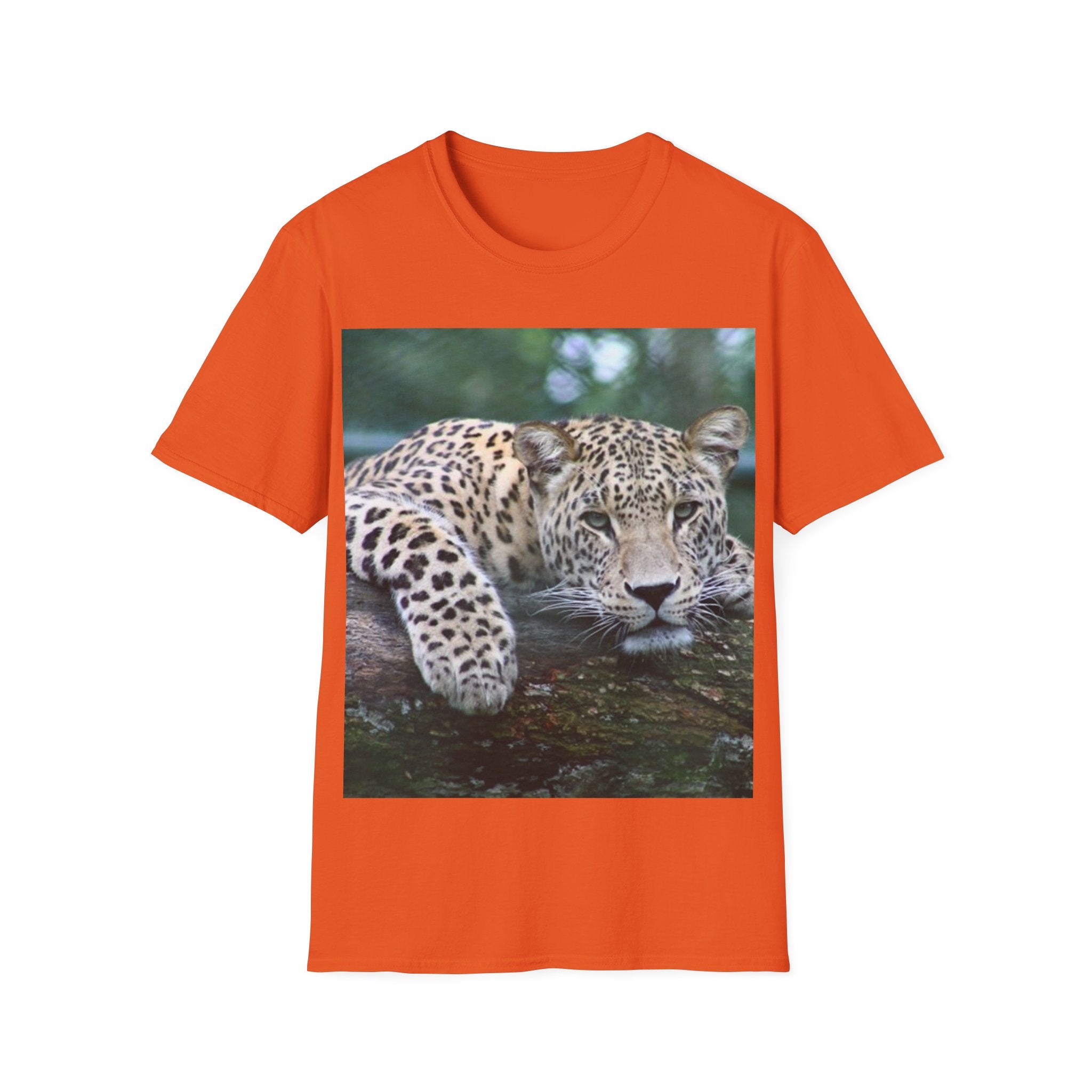 Leopard Gaze T-Shirt — Bold Wildlife Photo Tee