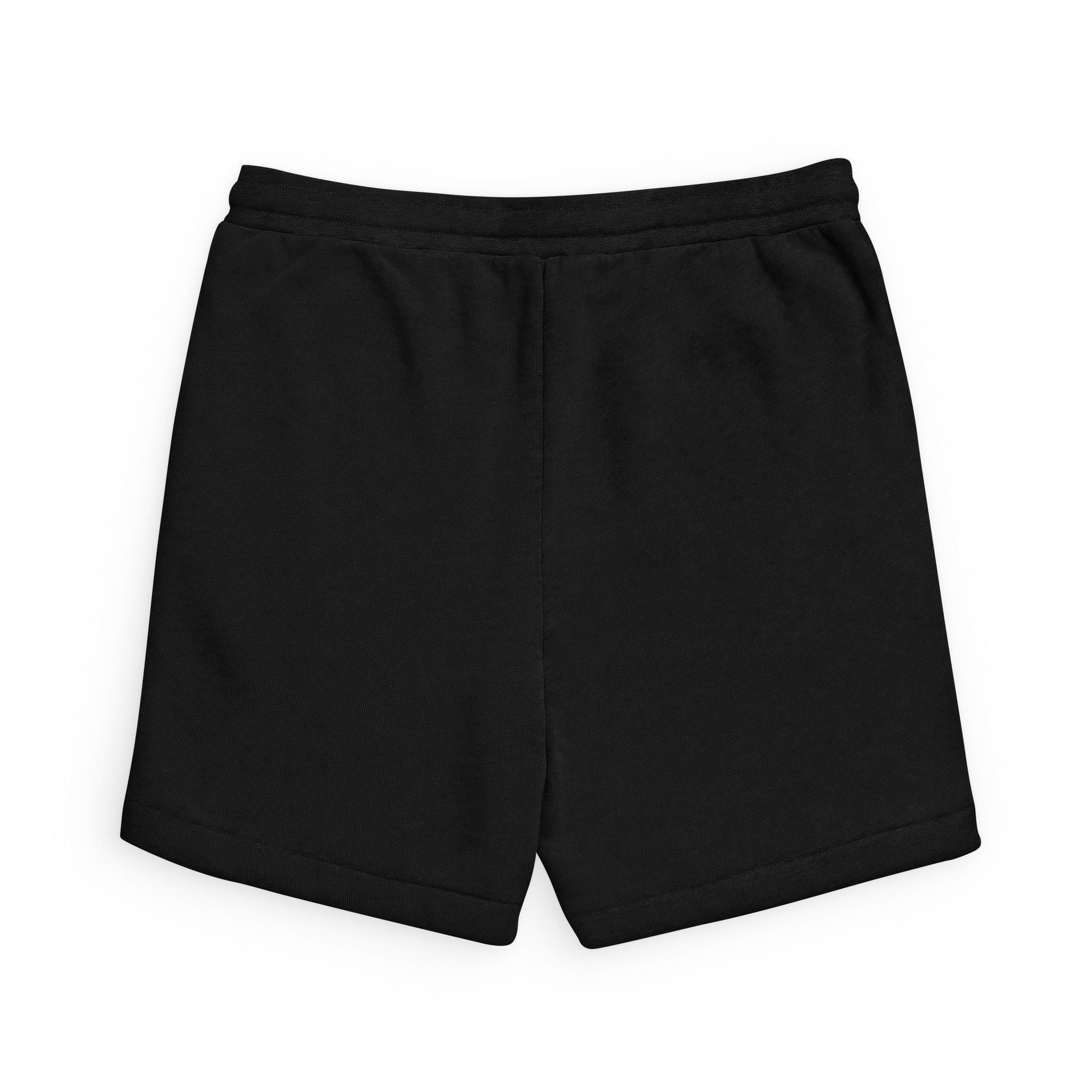 Day of the Dead Sugar Skull Sweatshorts — Floral Calavera Black Shorts