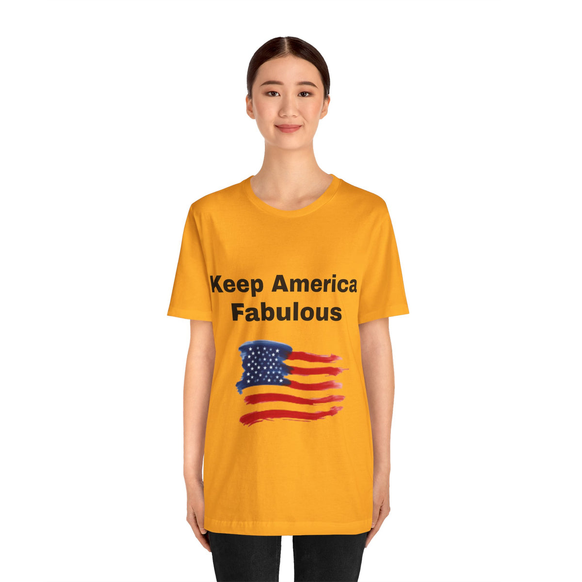 Keep America Fabulous T‑Shirt — Patriotic American Flag Tee