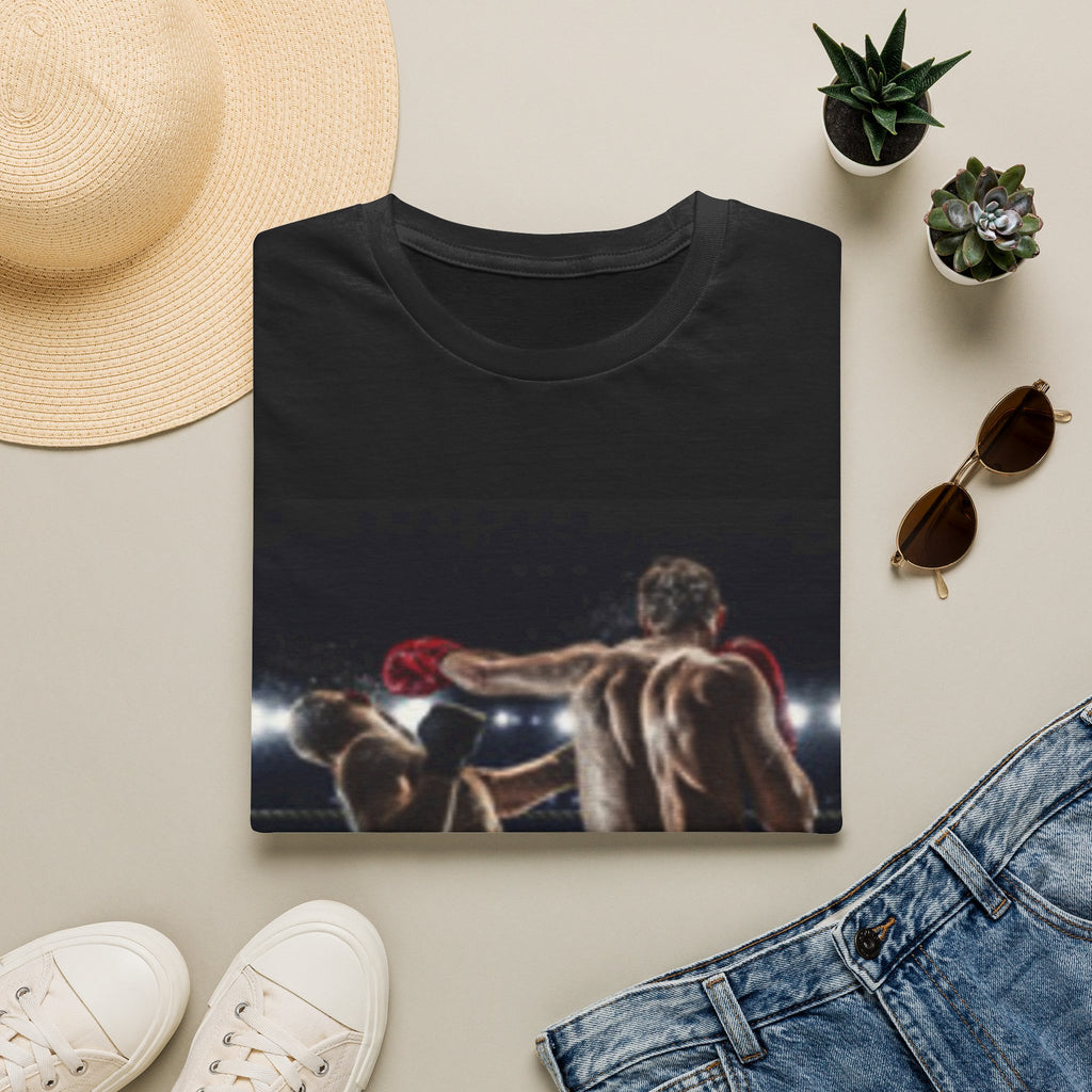 Boxing Knockout T-Shirt — Retro Fighter Ring Scene Tee
