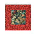 Jungle Cats Face Towel — Tropical Leopard & Parrot Print Washcloth