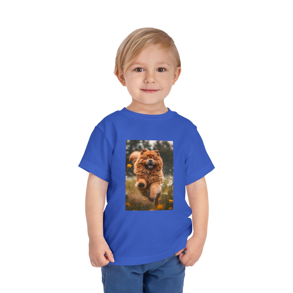 Chow Chow Puppy Photo Toddler Tee