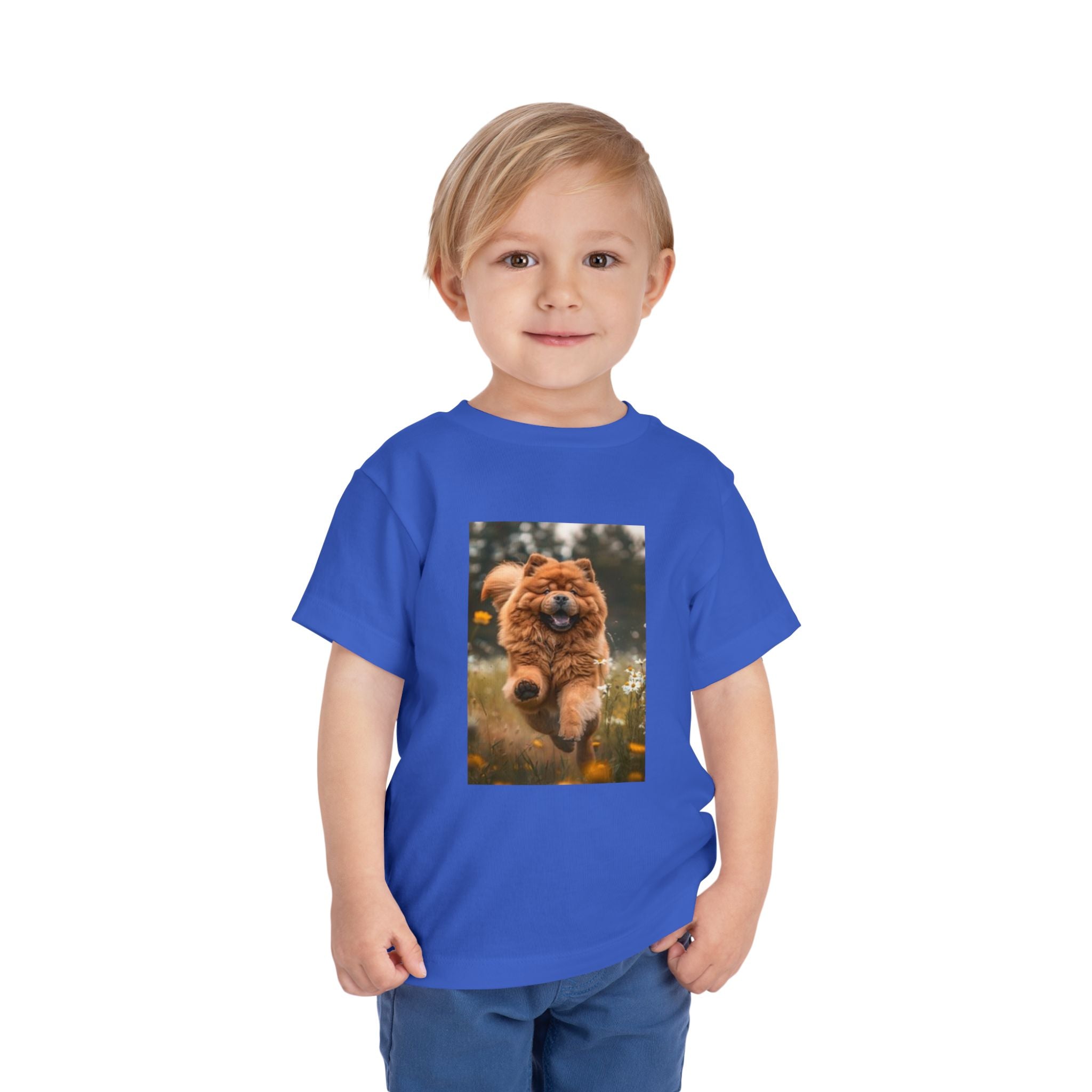 Chow Chow Puppy Photo Toddler Tee