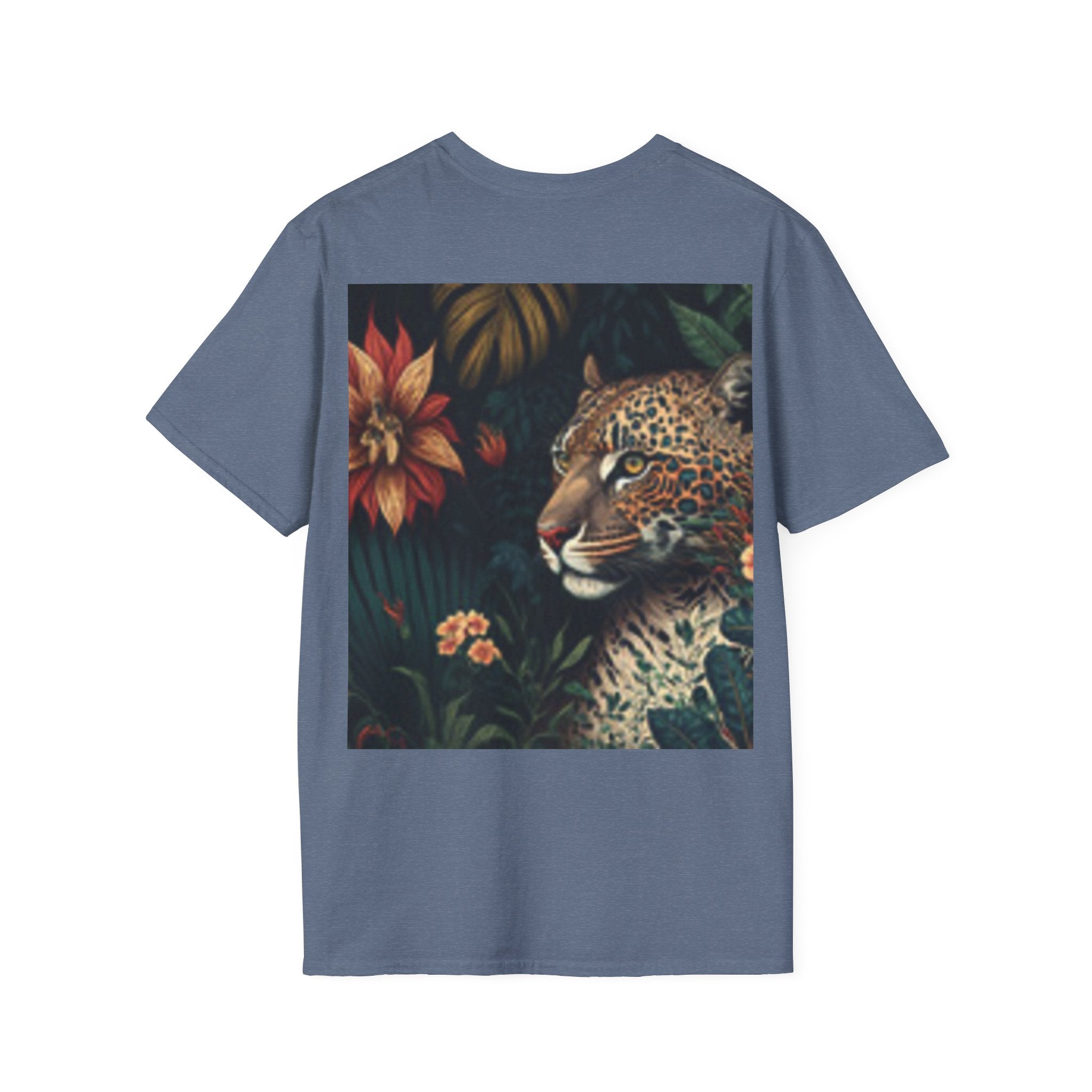 Leopard Gaze T-Shirt — Bold Wildlife Photo Tee