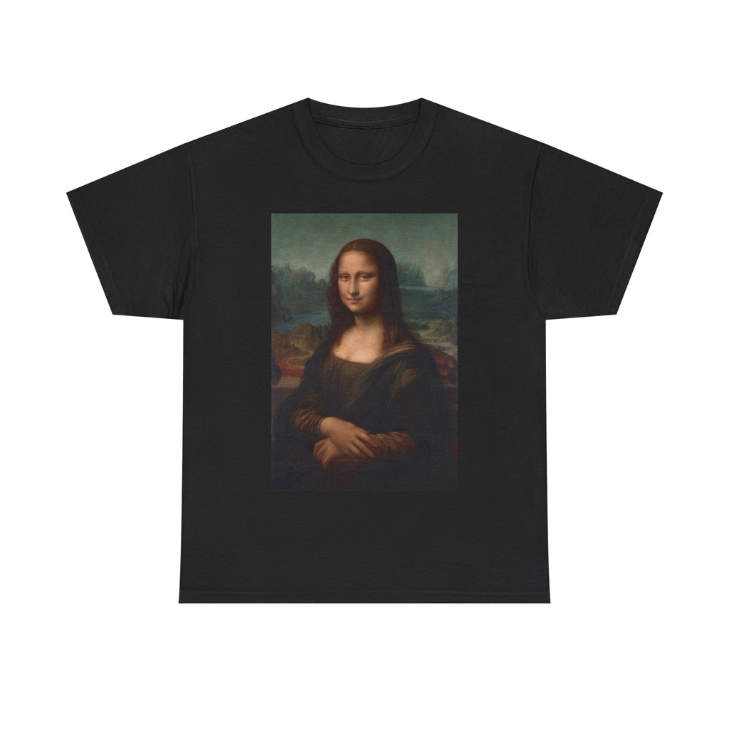 Mona Lisa Art Print T-Shirt — Classic Renaissance Portrait Tee