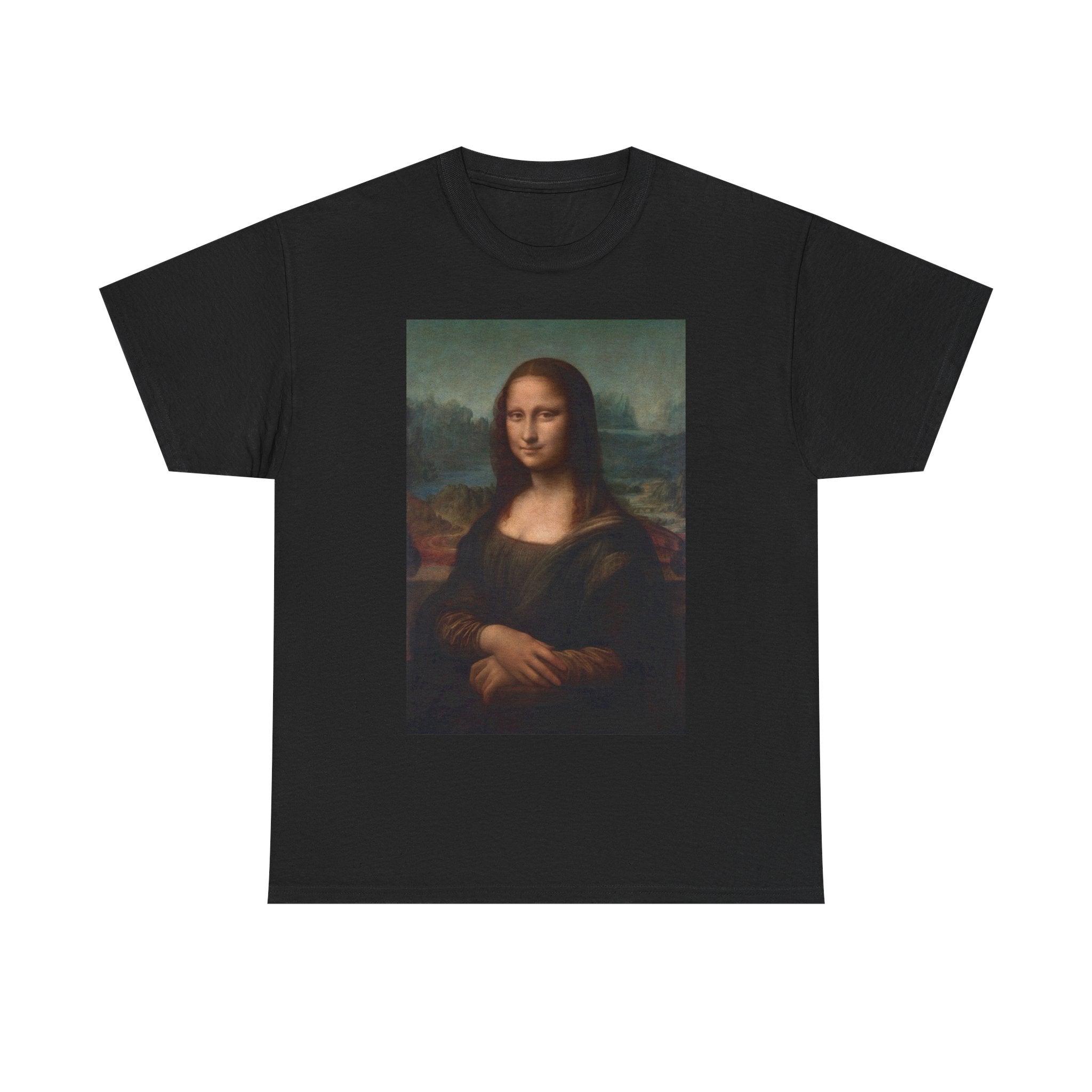 Mona Lisa Art Print T-Shirt — Classic Renaissance Portrait Tee