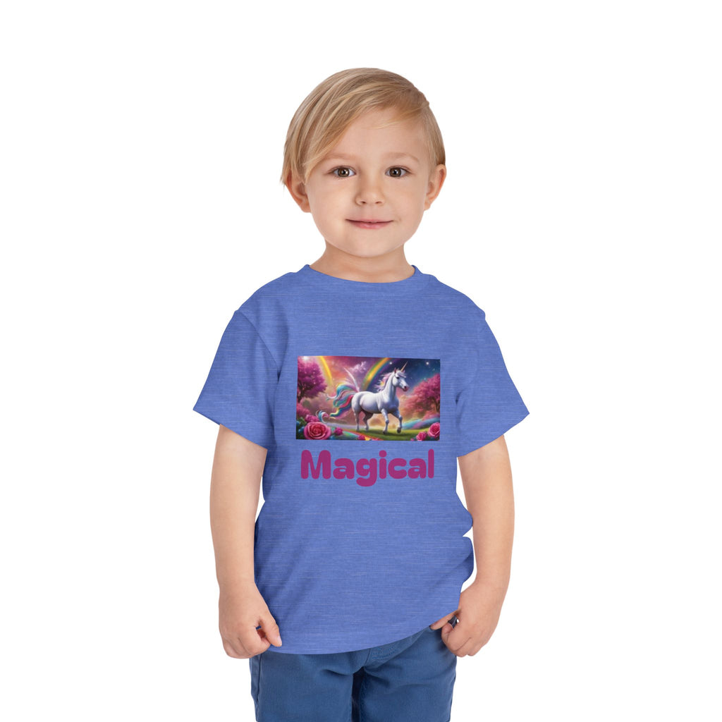 Unicorn Fantasy Toddler T-shirt — Magical Rainbow Unicorn Shirt