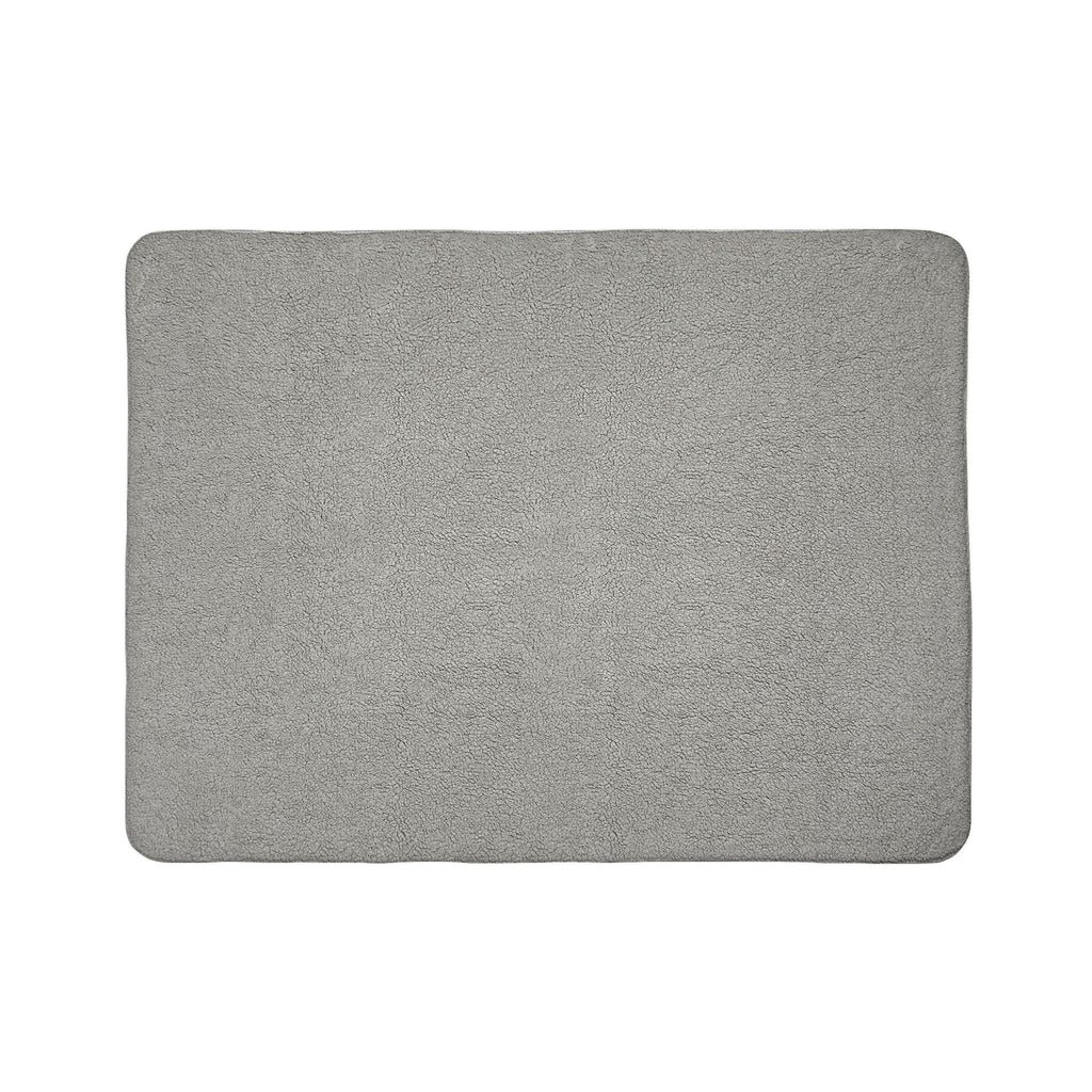 Boho Leaf Pattern Sherpa Blanket — Cozy Earth-Tone Fleece Throw