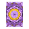 Purple Yellow Mandala Area Rug