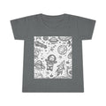 Space Adventure Toddler T-Shirt — Cute Astronaut & Rocket Pattern