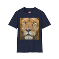 Lion Portrait T‑Shirt — Majestic Lion Face & Pride Photo Tee