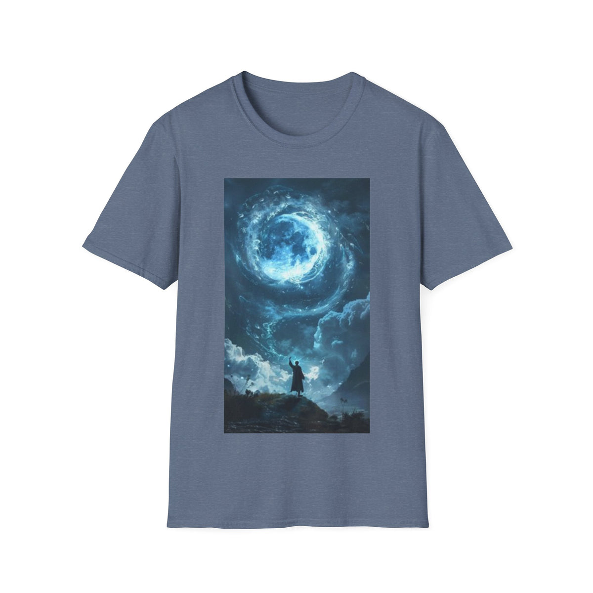 Mystic Moonlight T-Shirt — Cosmic Night Sky Fantasy Graphic Tee