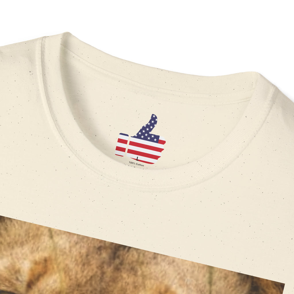 Lion Portrait T‑Shirt — Majestic Lion Face & Pride Photo Tee