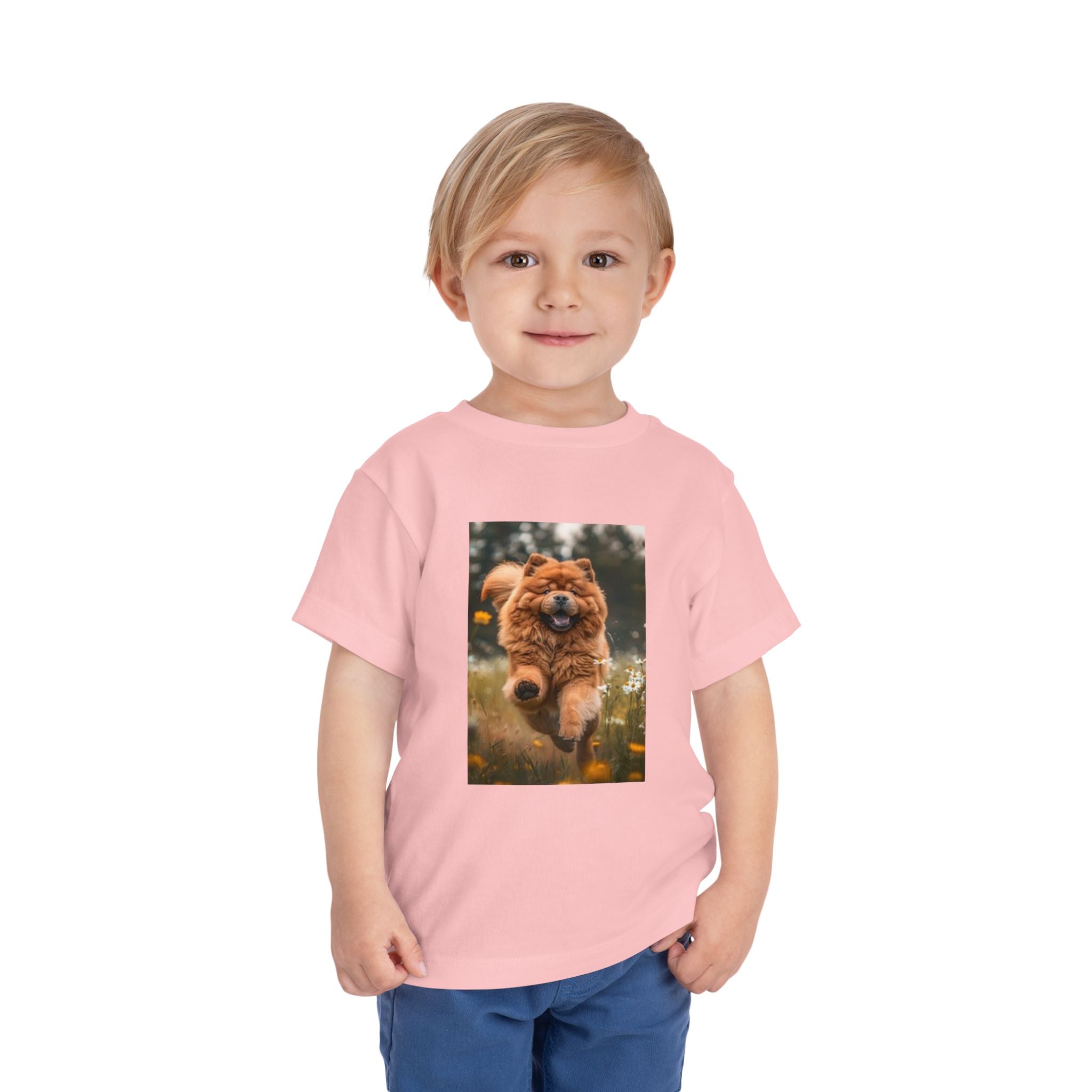 Chow Chow Puppy Photo Toddler Tee