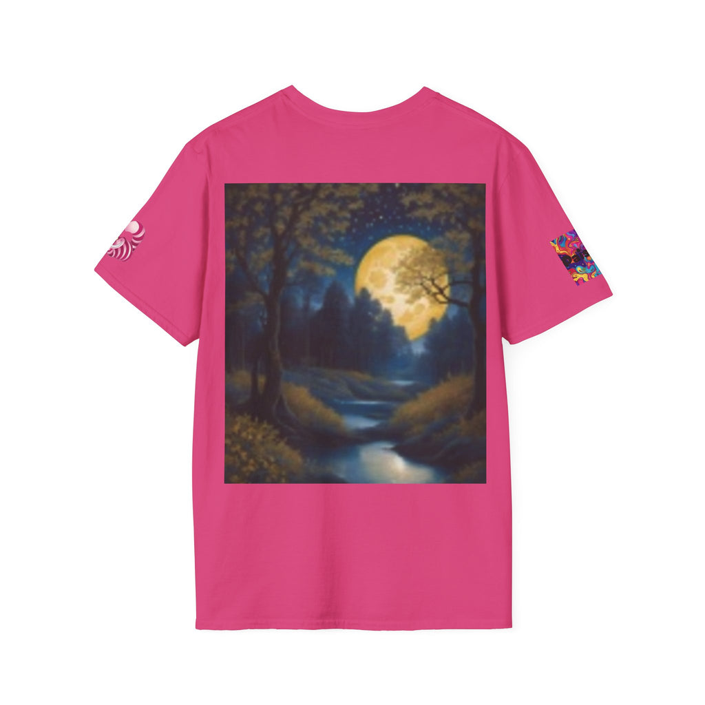 Paisley Tee — Vintage Glam Face Print T‑Shirt