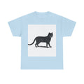 Black Cat Illustration Tee