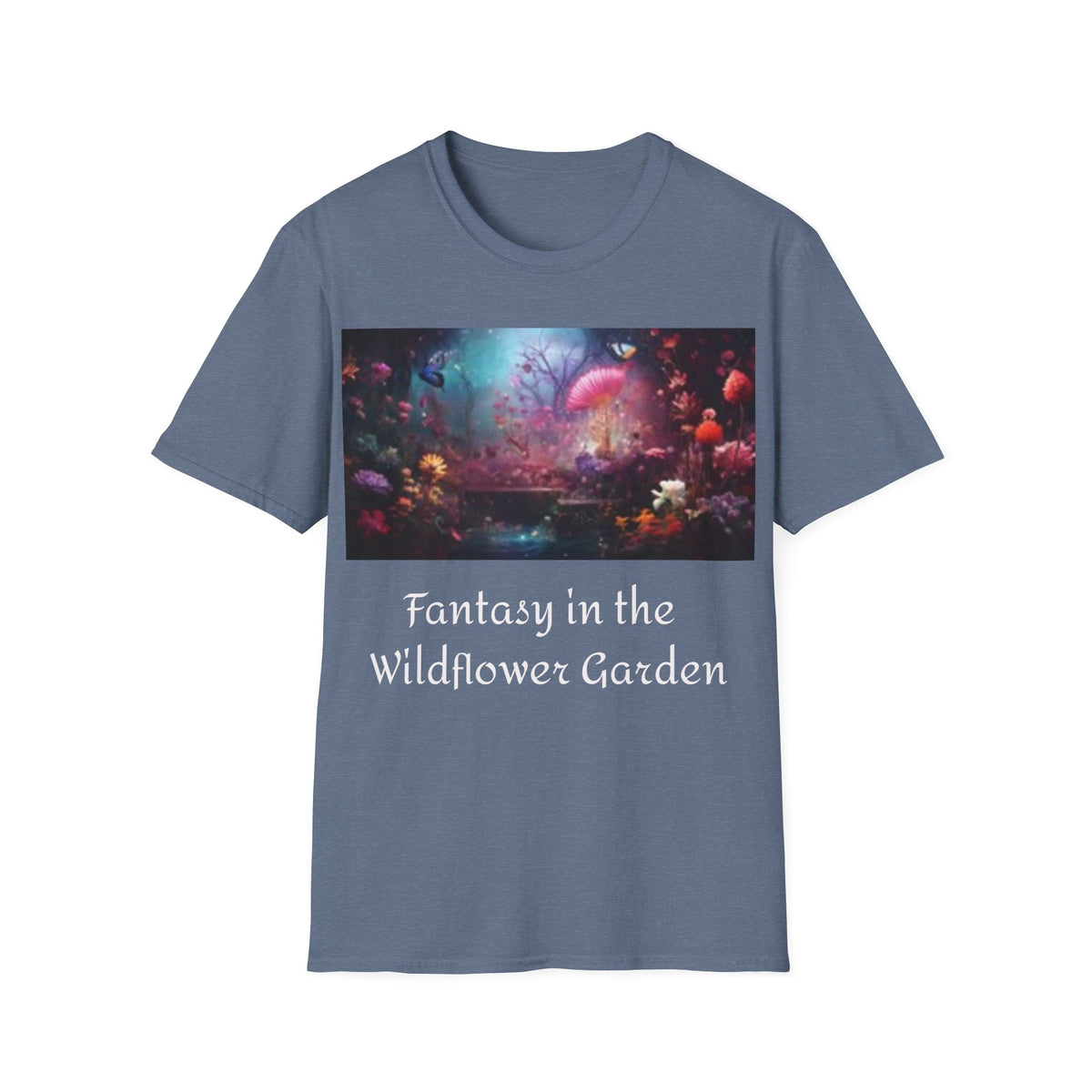 Wildflower Forest T-Shirt — Mystical Nightscape Tee