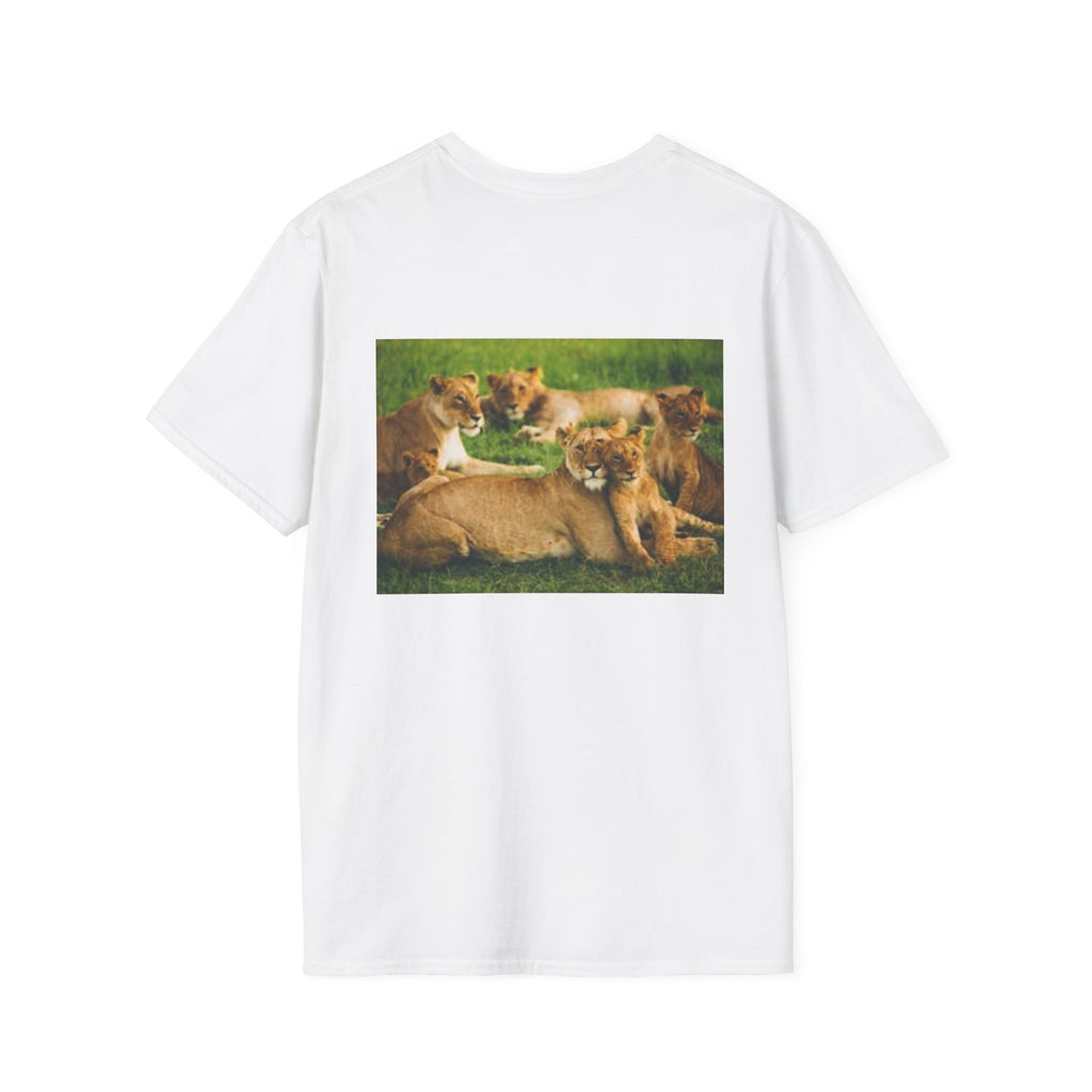Lion Portrait T‑Shirt — Majestic Lion Face & Pride Photo Tee