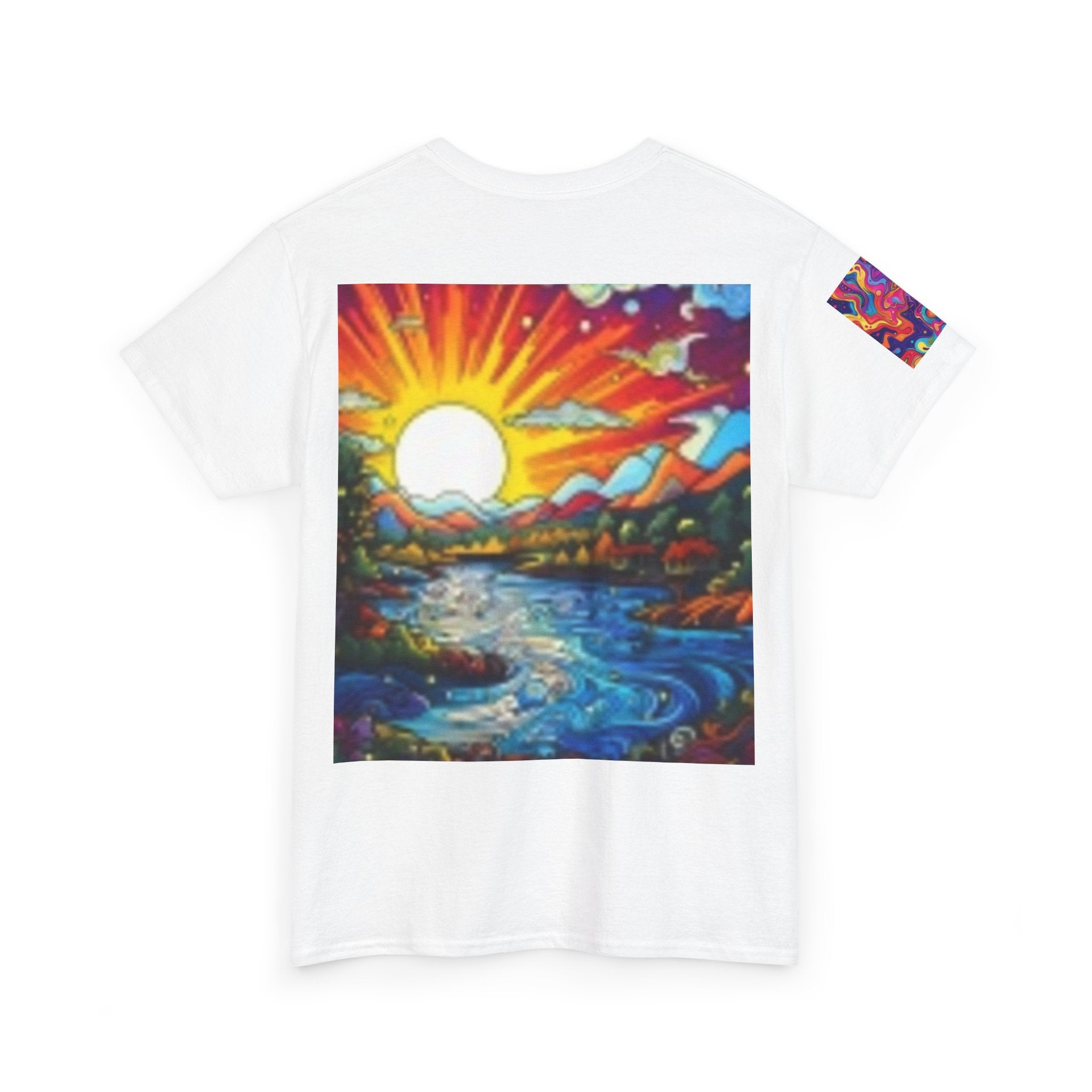 —  Floral Stiletto & Vibrant Sunset River All Women Love to Go Shopping!