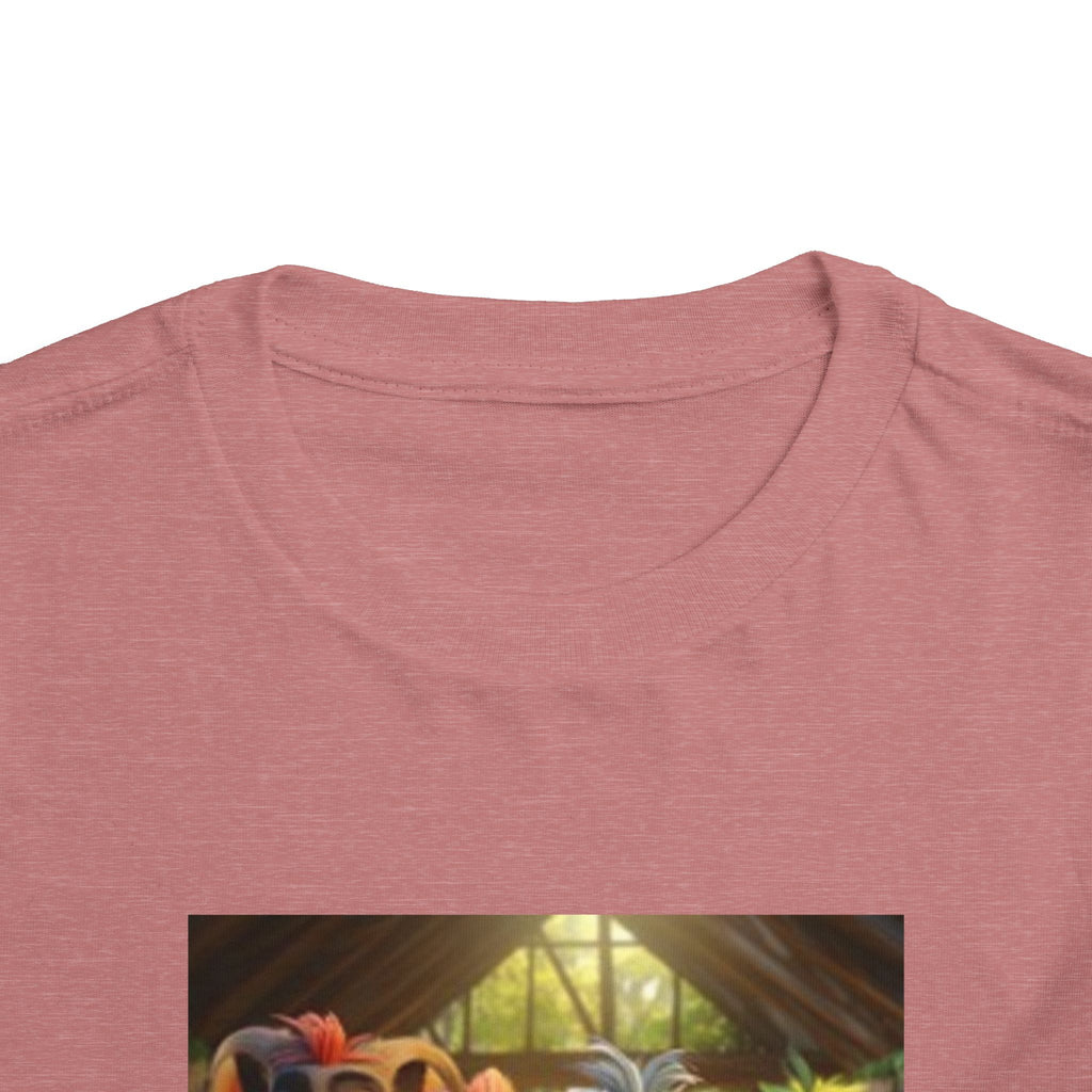 Toddler T-shirt— Cute Cartoon Animal Friends "Friendship" Graphic Shirt