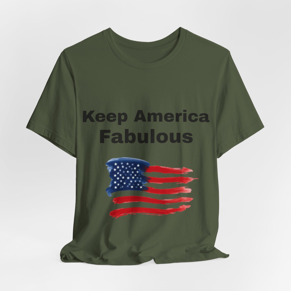 Keep America Fabulous T‑Shirt — Patriotic American Flag Tee
