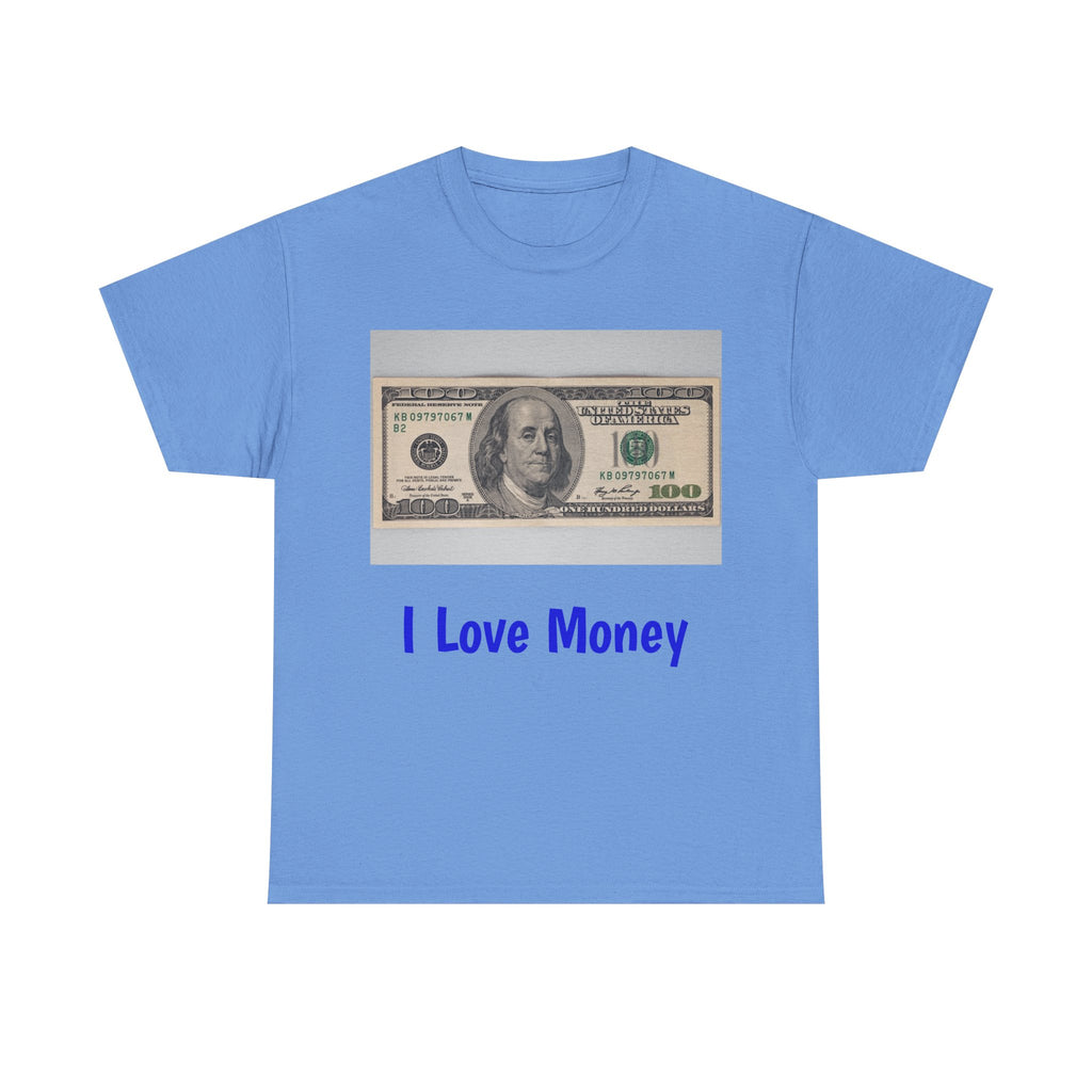 Money Print T‑Shirt – 100 Bill Graphic Tee
