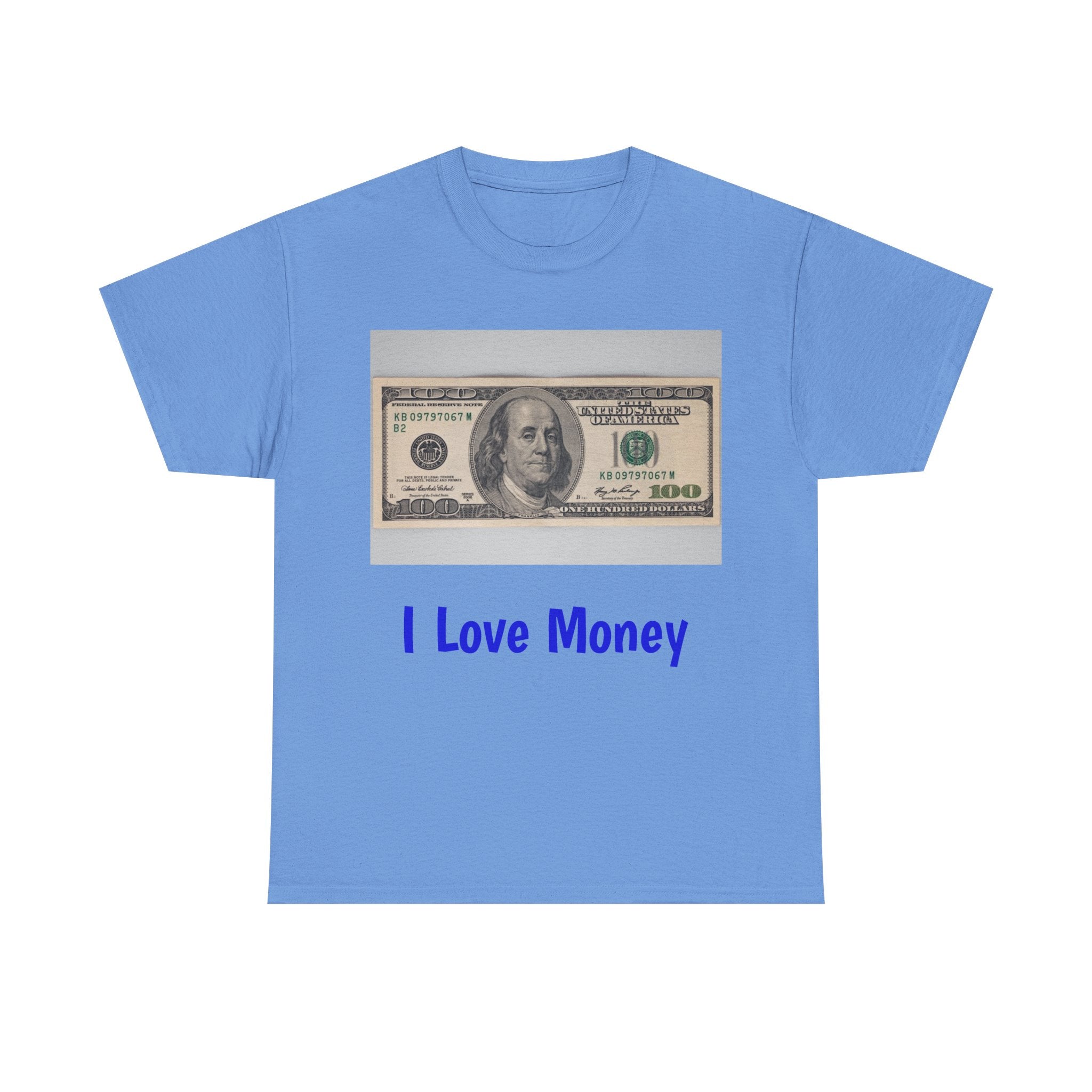 Money Print T‑Shirt – 100 Bill Graphic Tee