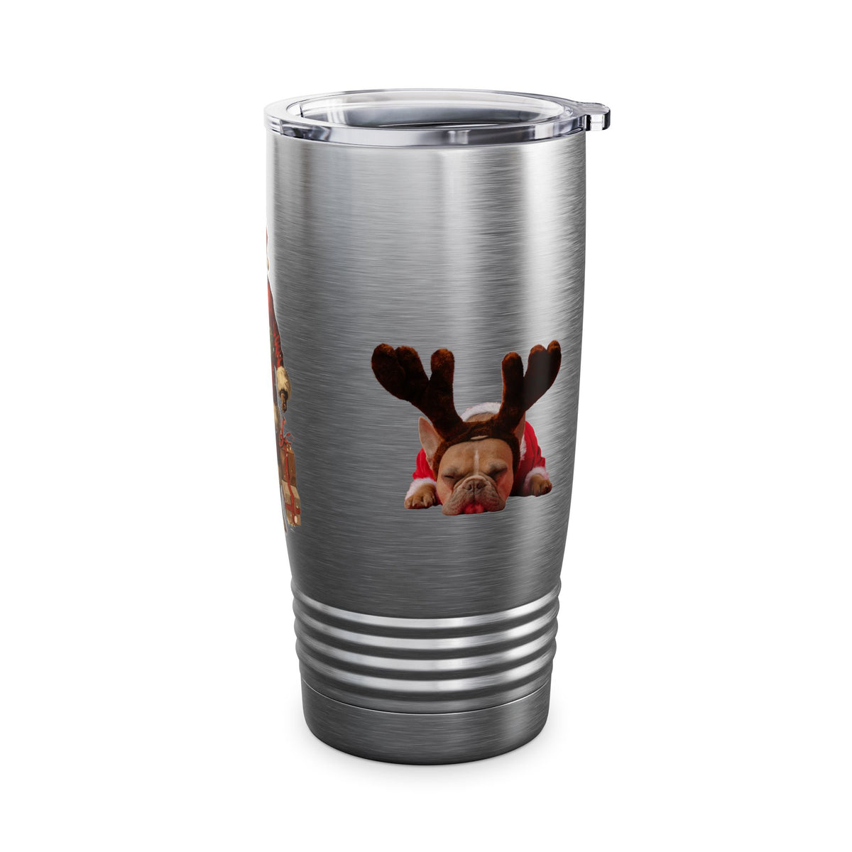 Vintage Santa 20oz Tumbler — Merry Christmas Travel Mug
