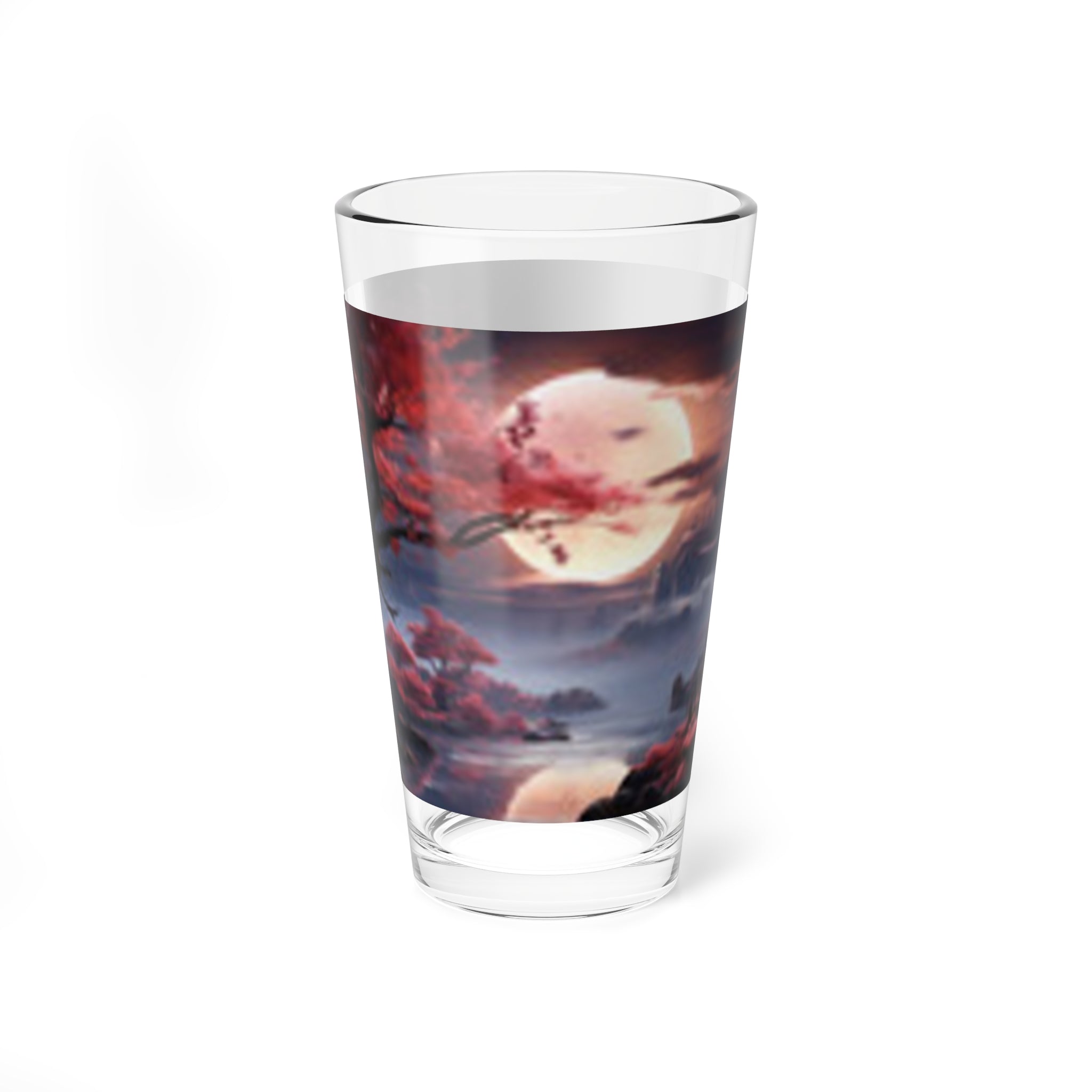 16oz Mixing Glass — Moonlit Sakura Cocktail Mixing Glass