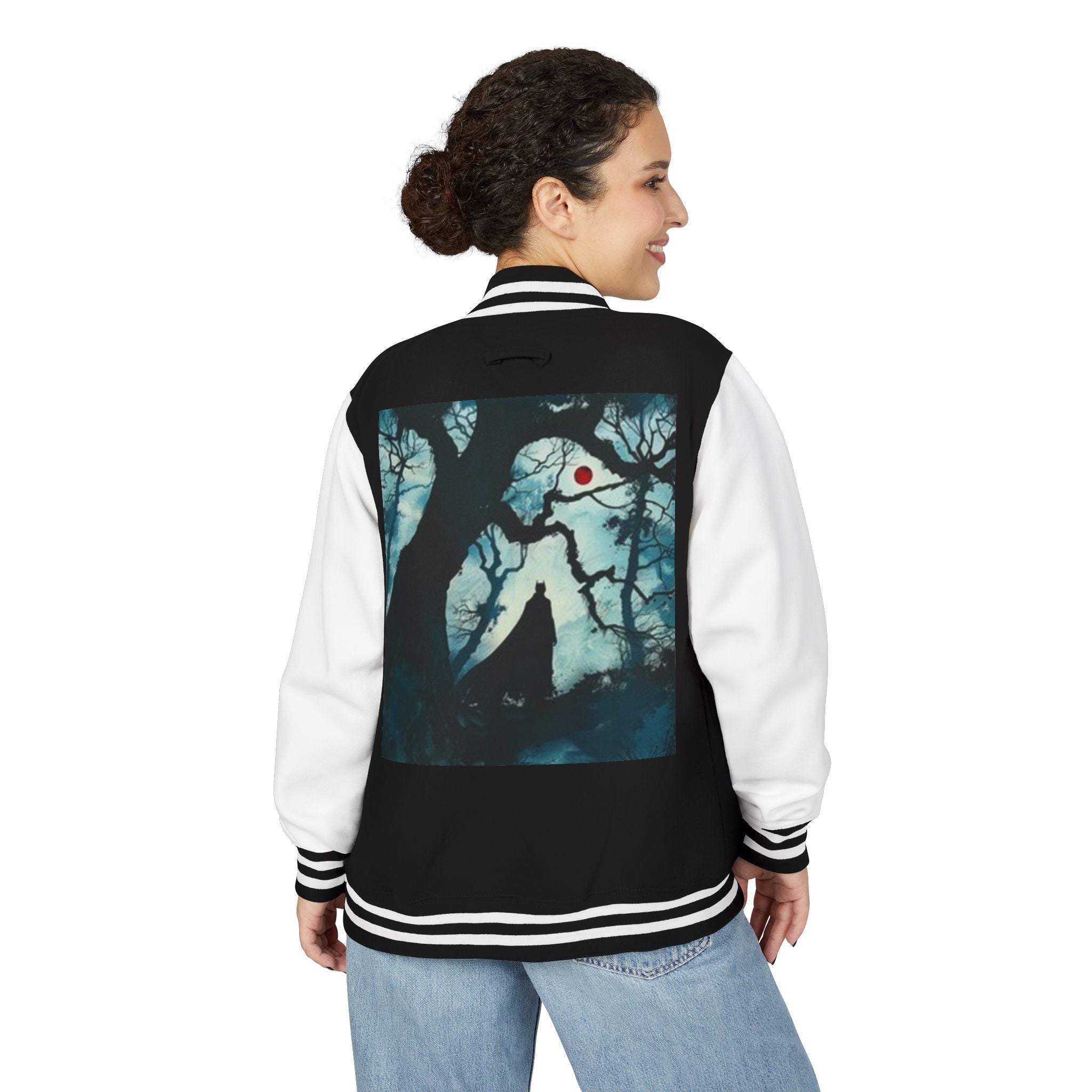 Batman Unisex Heavyweight Letterman Jacket Very CHIC