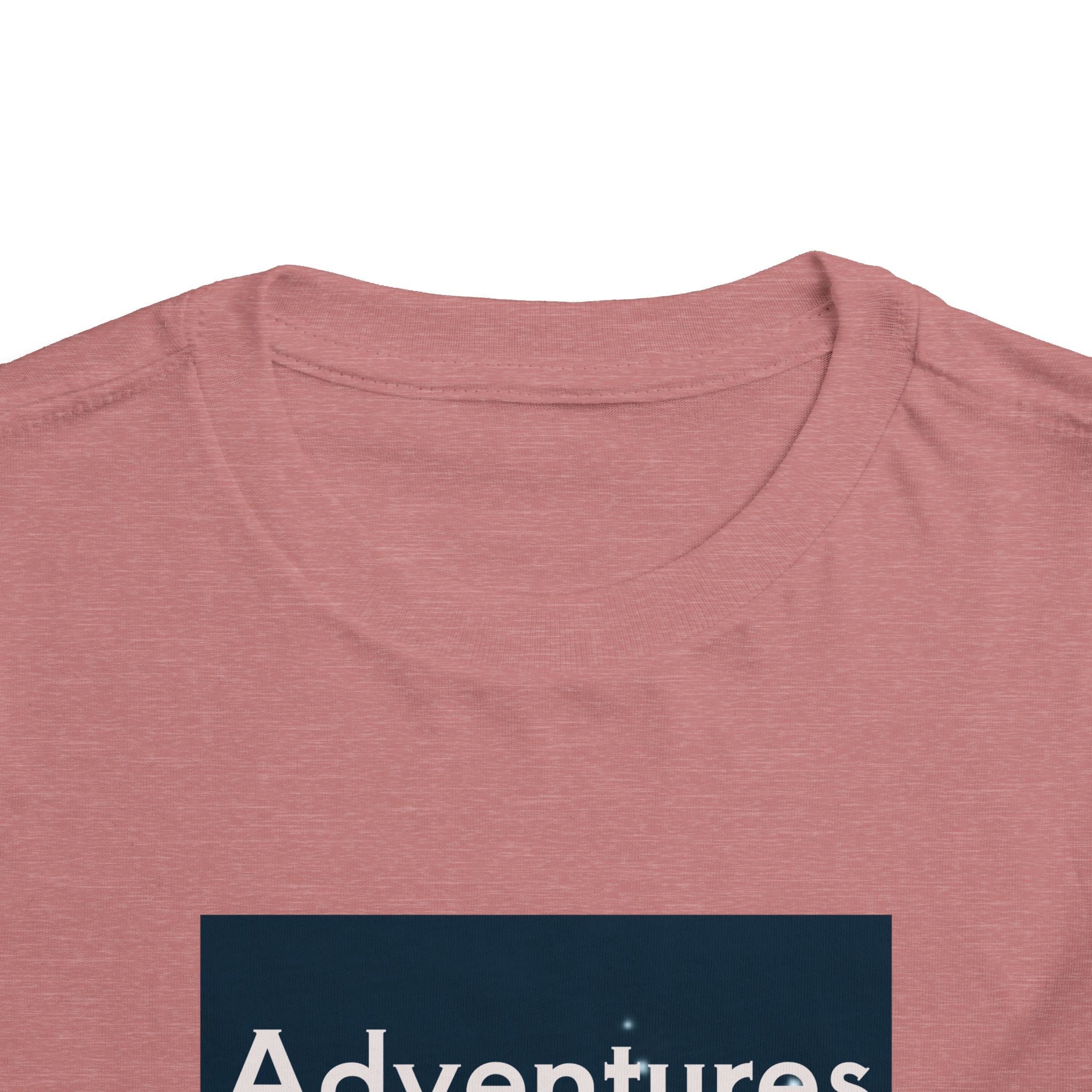 Toddler T-shirt — Adventures Cute Astronaut & Retro Space Rockets Design