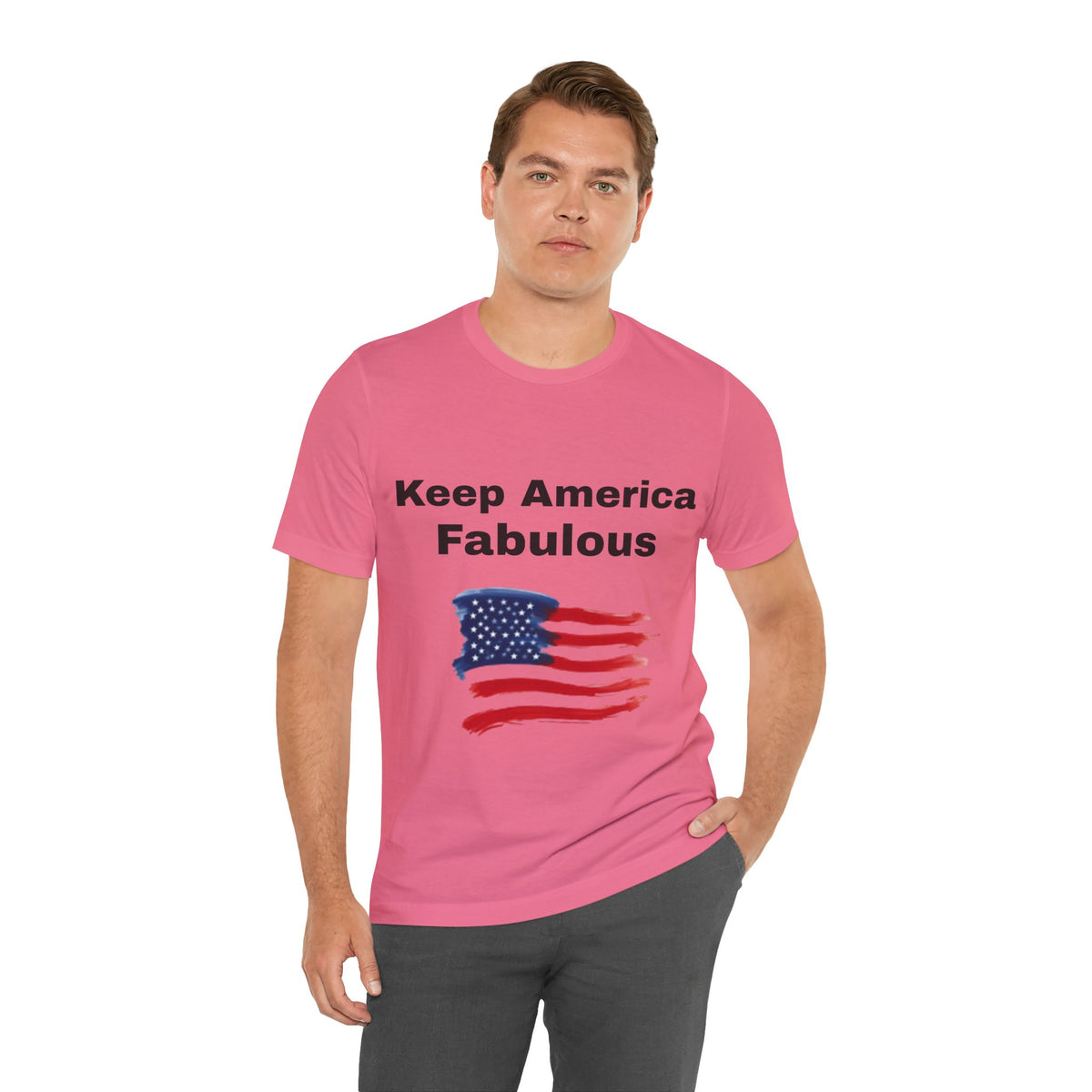Keep America Fabulous T‑Shirt — Patriotic American Flag Tee
