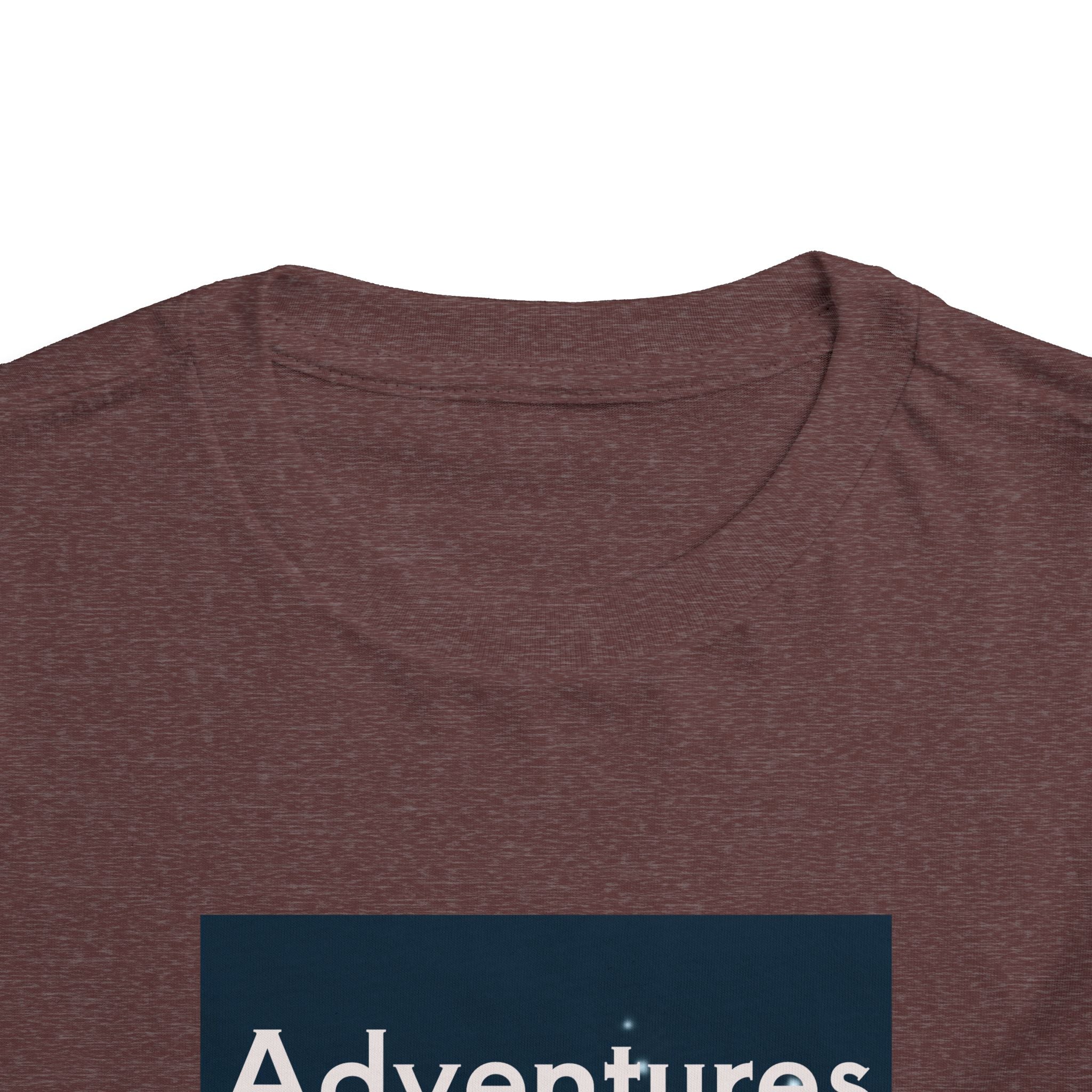 Toddler T-shirt — Adventures Cute Astronaut & Retro Space Rockets Design