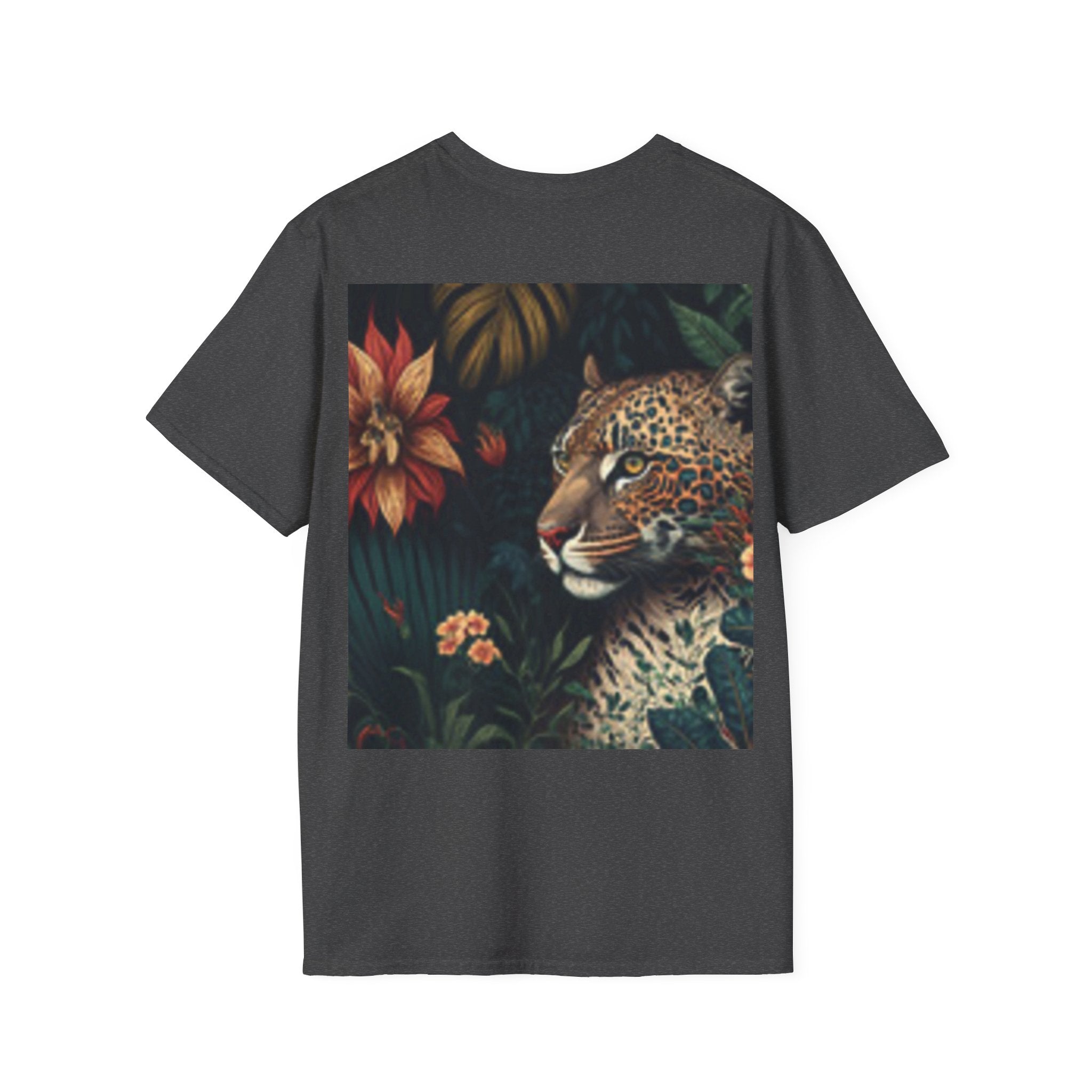 Leopard Gaze T-Shirt — Bold Wildlife Photo Tee