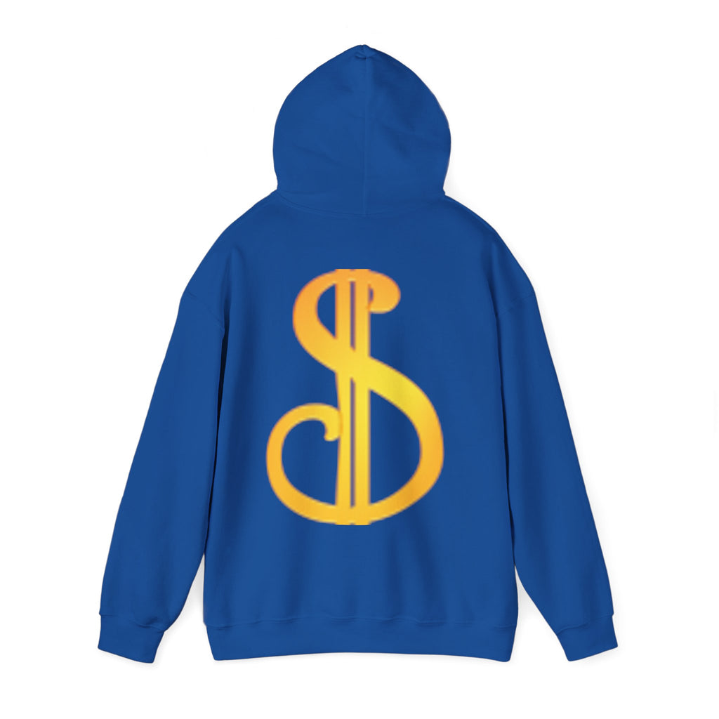 Dollar Sign Hoodie — Graphic Back Logo Streetwear Sweatshirt