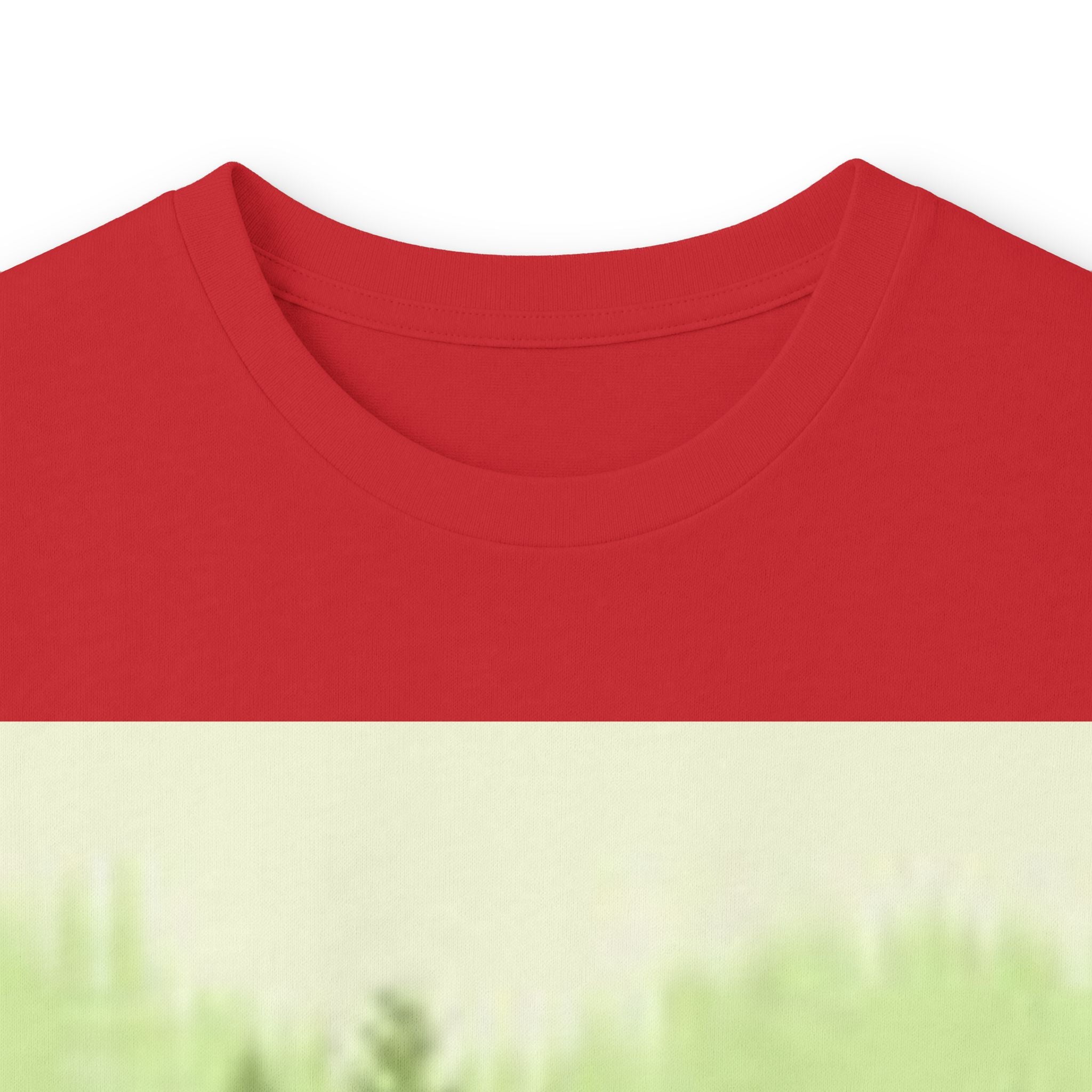 Forest Deer Sunset Long Sleeve Tee — Nature Silhouette Graphic Shirt