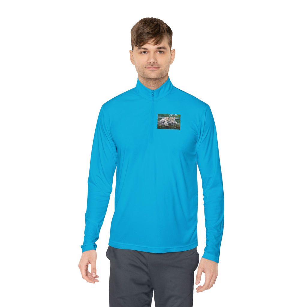 Dog Walk Sunset Quarter-Zip Pullover