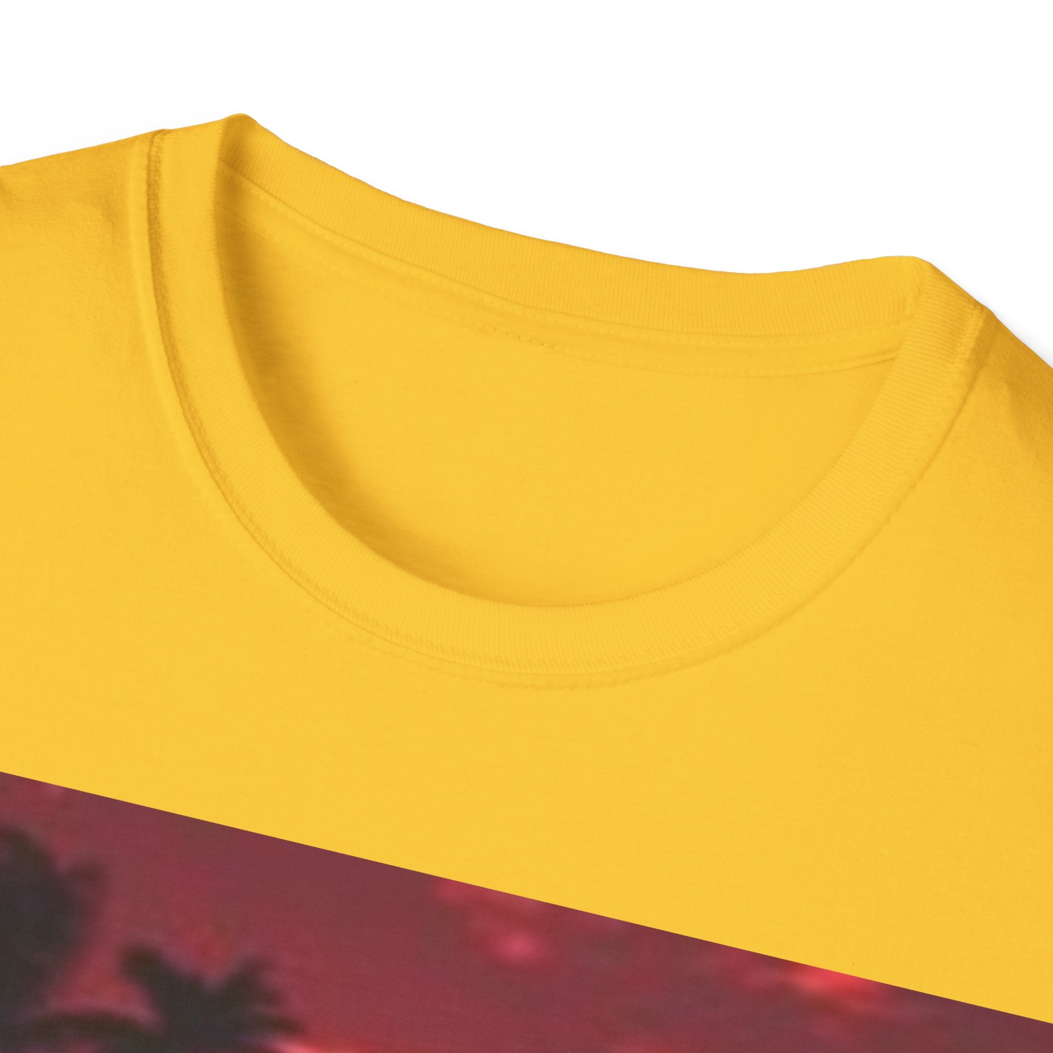 Retro Sunset T-Shirt — Tropical Palm Beach Sunset Graphic