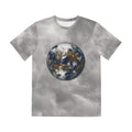 Men’s Earth Cloudy Sky & Earth Facts T-Shirt
