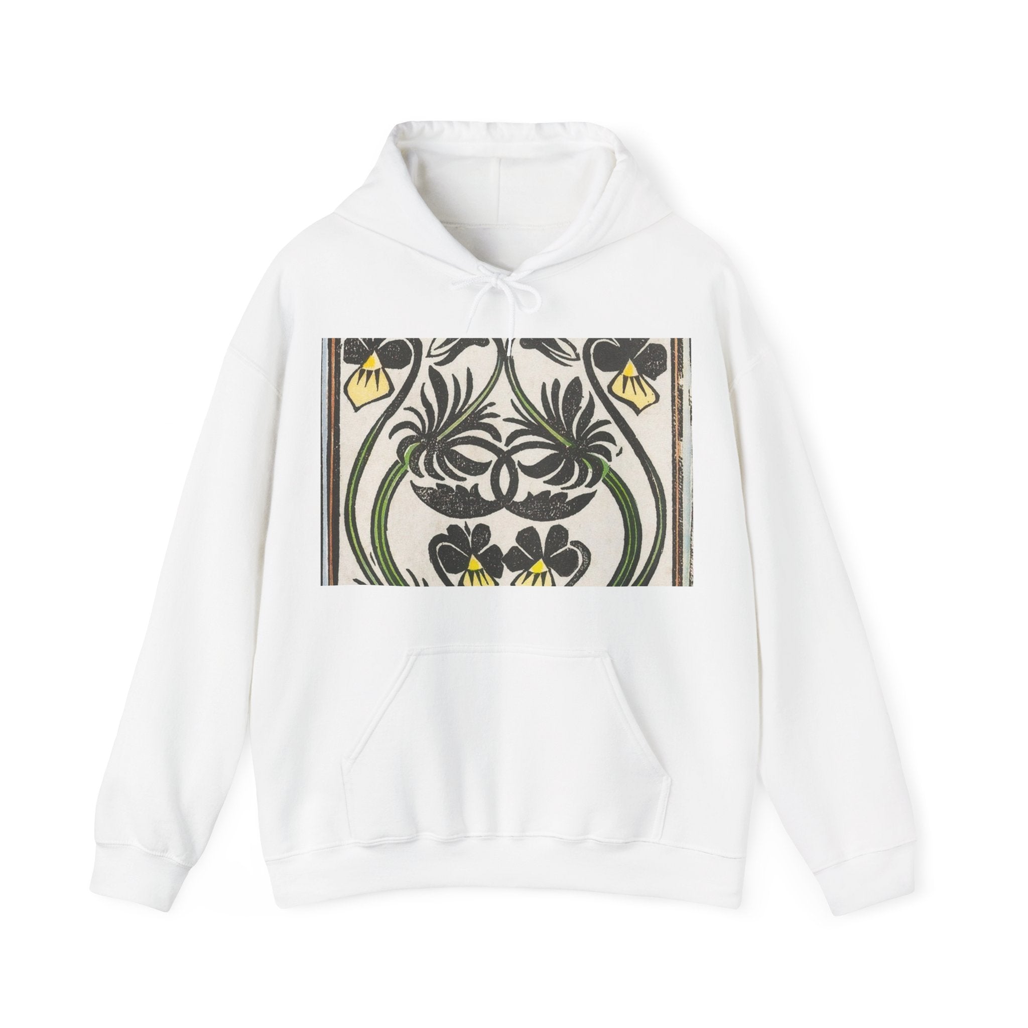 Cute Fuzzy Creature Hoodie – Whimsical Big-Eyed Monster Art Sweatshirt
