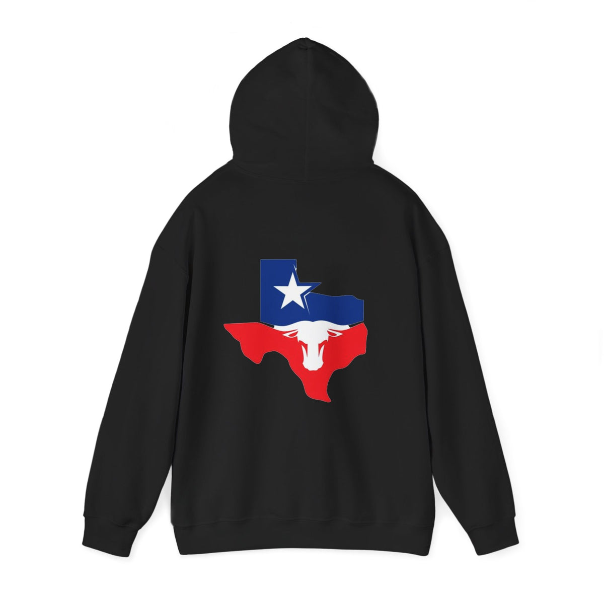 Texas Longhorn State Hoodie — Lone Star Map Design