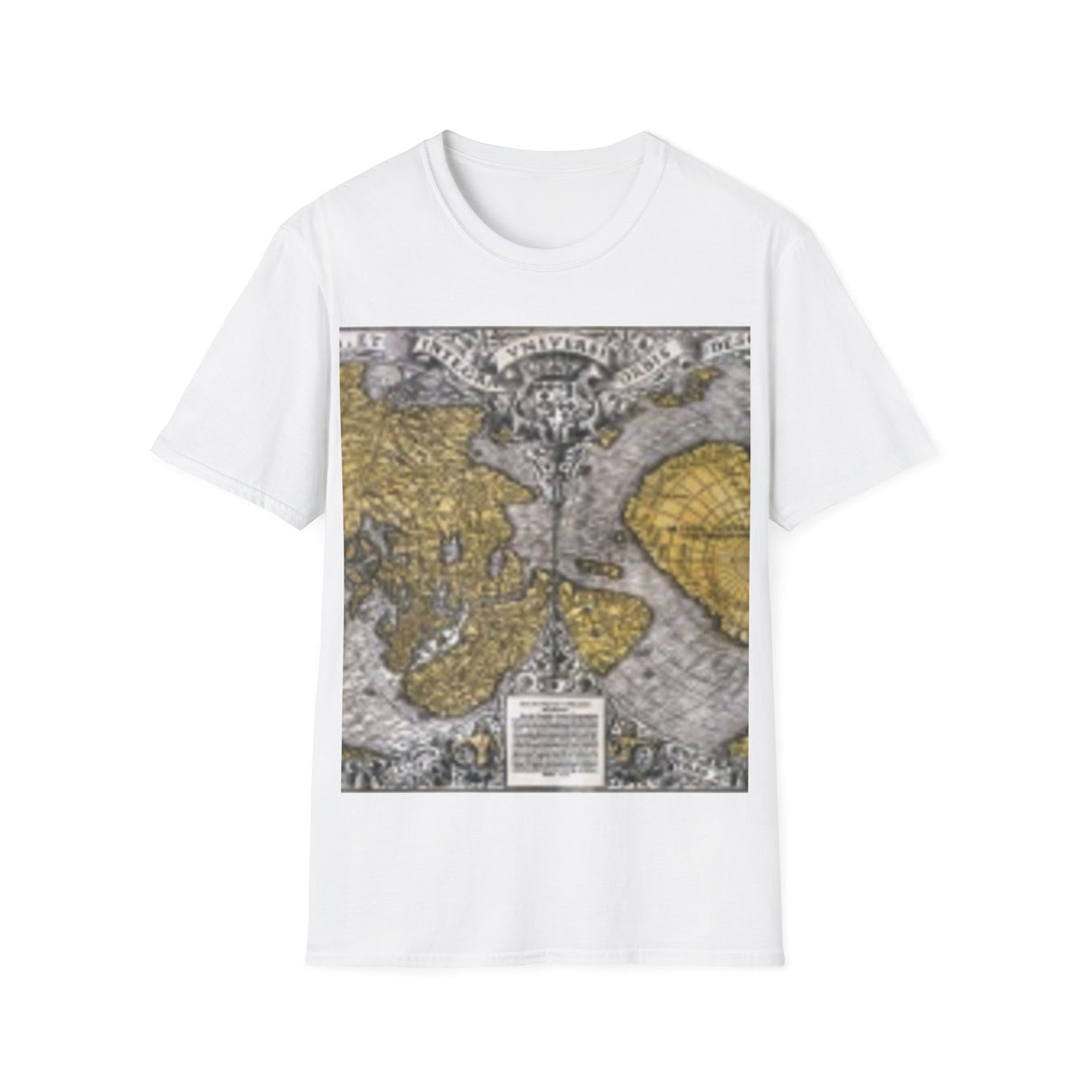 Vintage World Map T-Shirt — Antique Globe Travel Tee