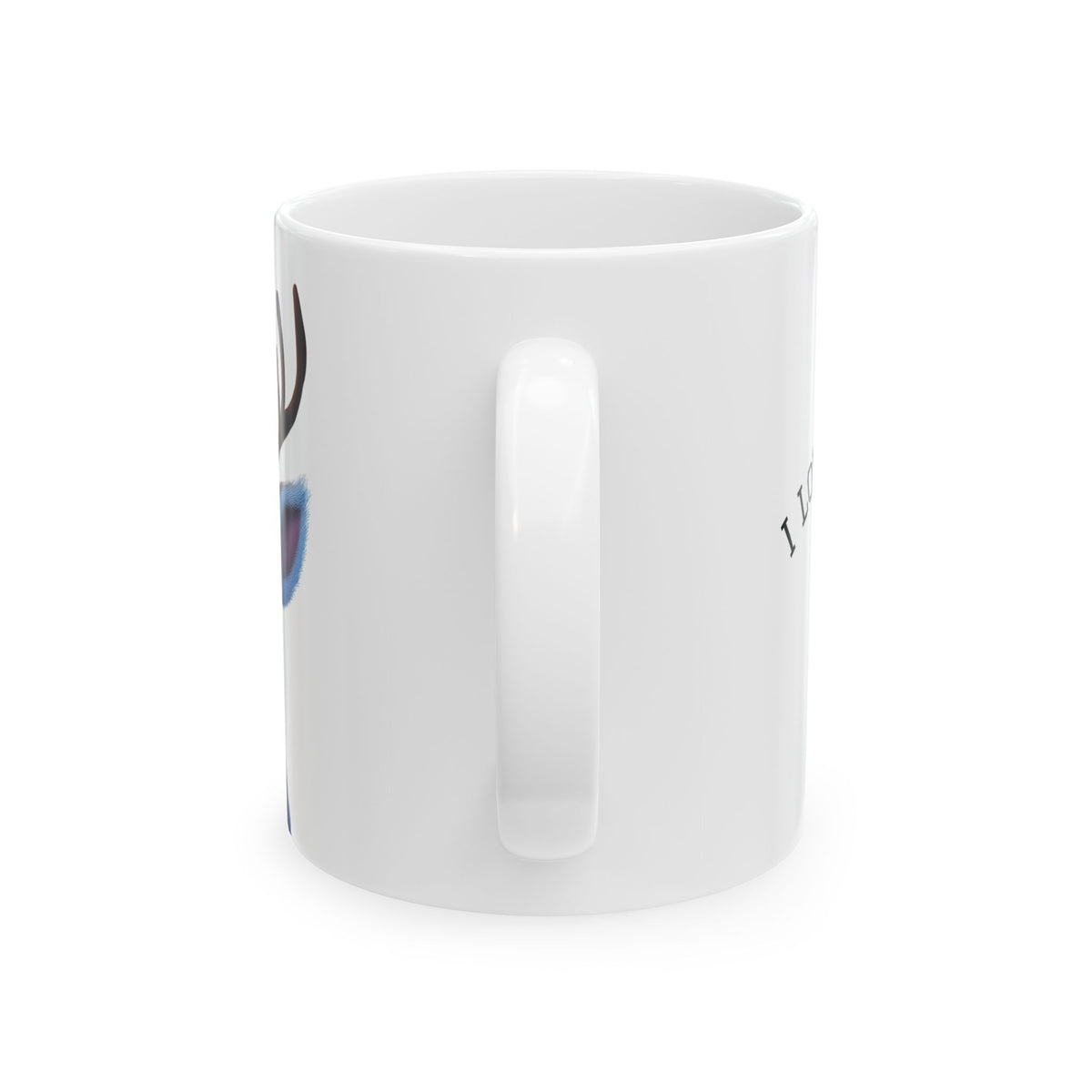 Christmas Reindeer Ceramic Mug – "I Love  Christmas" Cute Holiday Coffee Cup (11oz & 15oz)