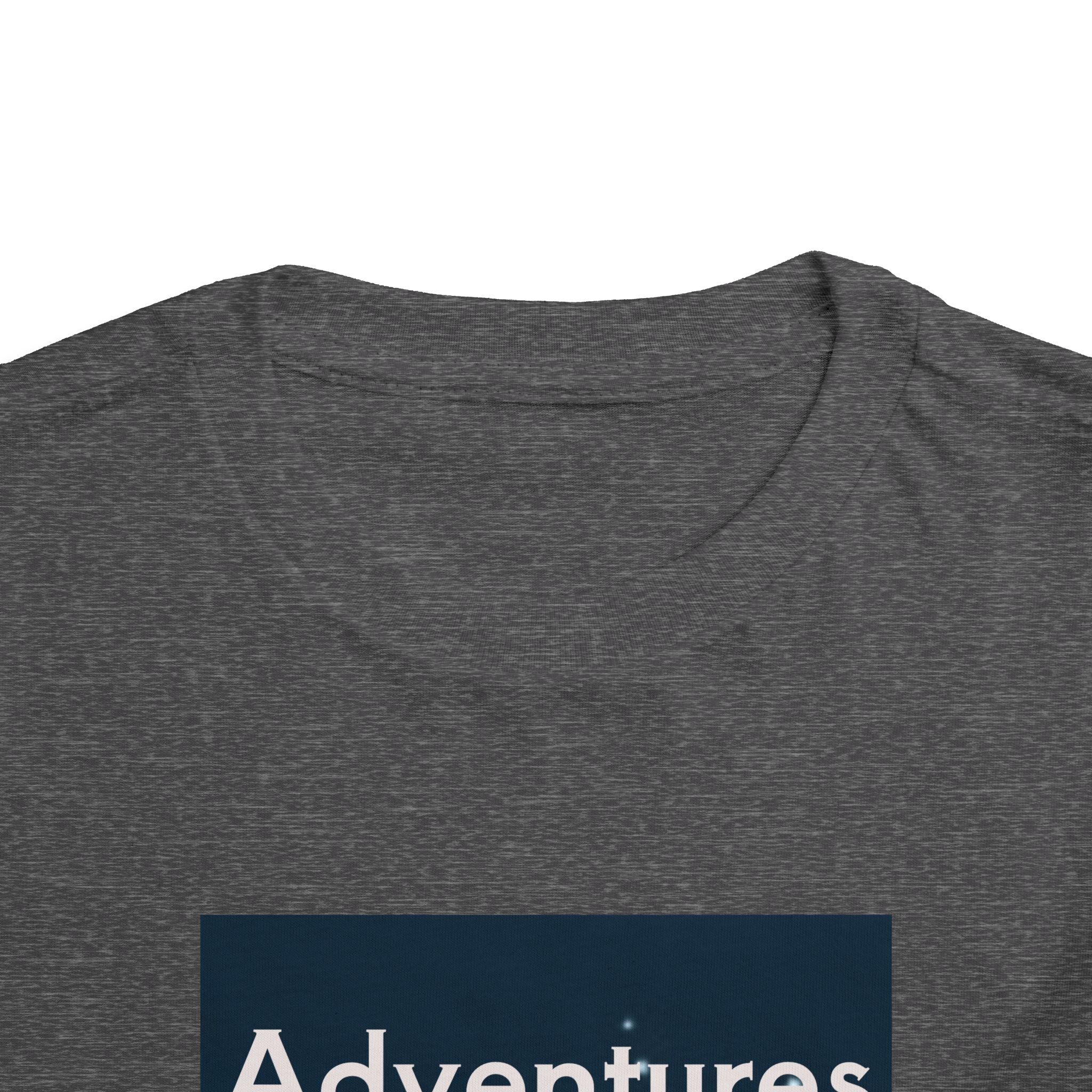 Toddler T-shirt — Adventures Cute Astronaut & Retro Space Rockets Design