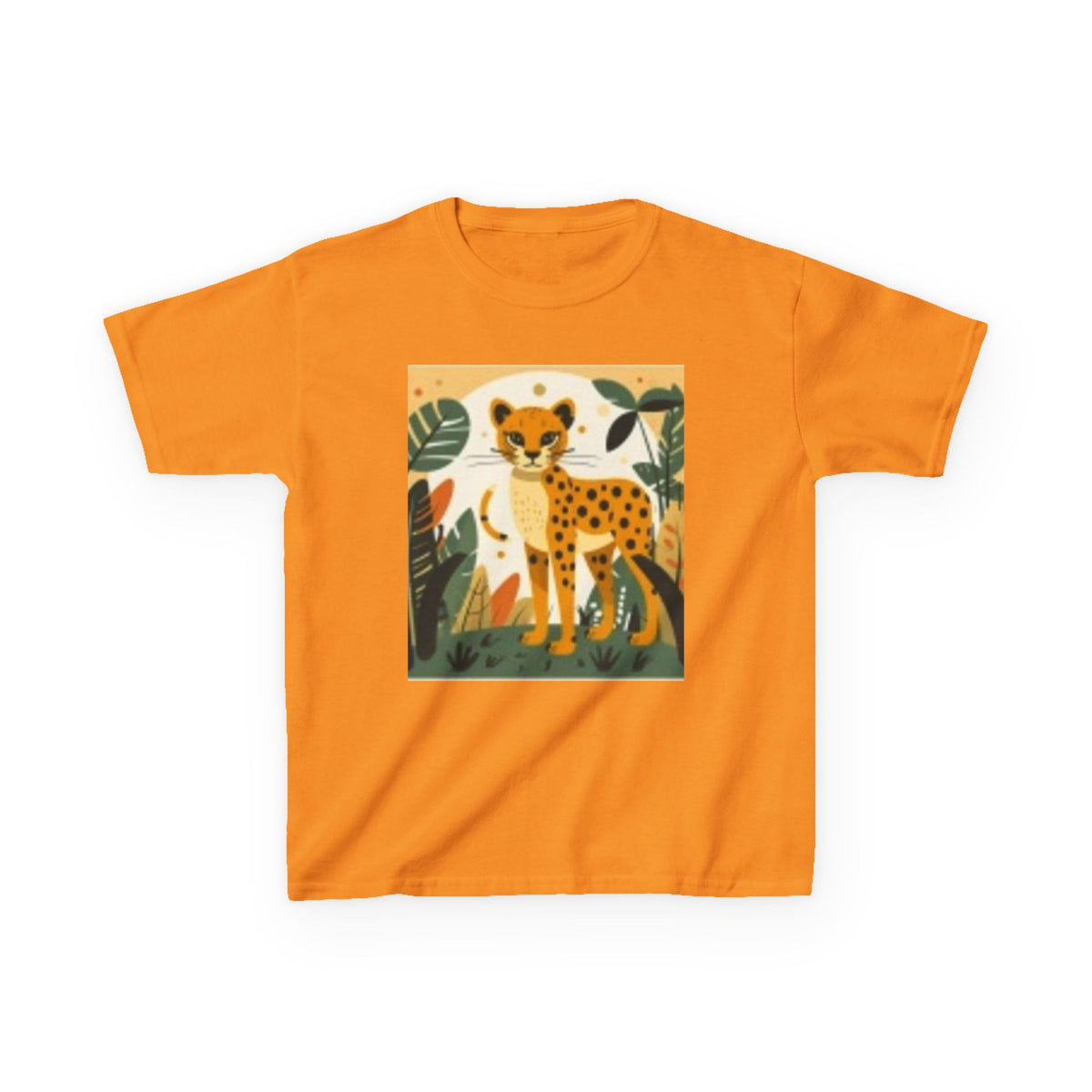 Kids Cheetah Tee — Cute Jungle Animal Shirt for Boys & Girls