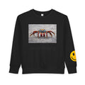 Toddler Sweatshirt - Colorful Fiddler Crab Beach Graphic