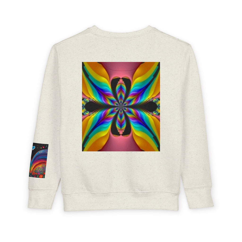Toddler Sweatshirt — Skateboarding Bear Graphic Pullover