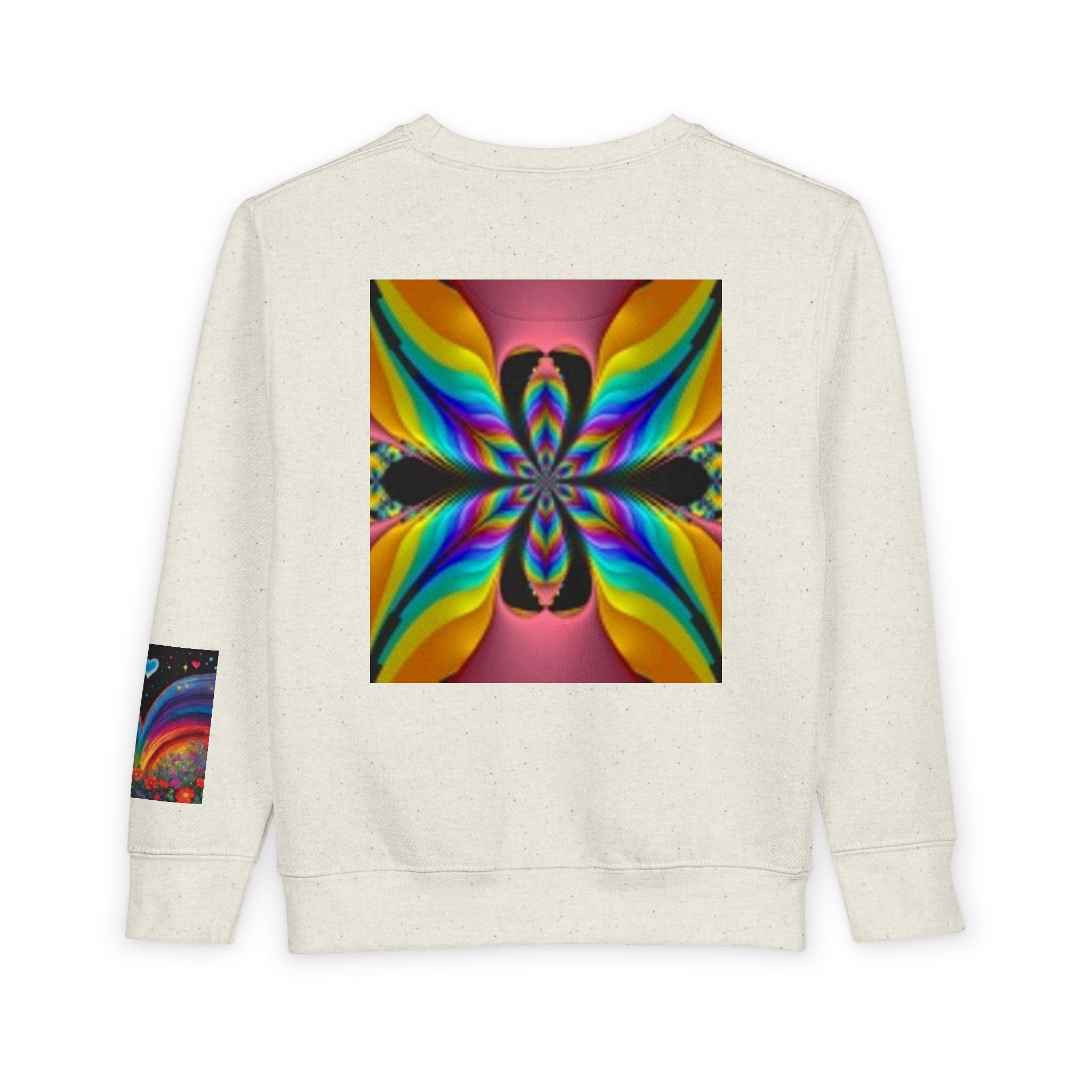 Toddler Sweatshirt — Skateboarding Bear Graphic Pullover