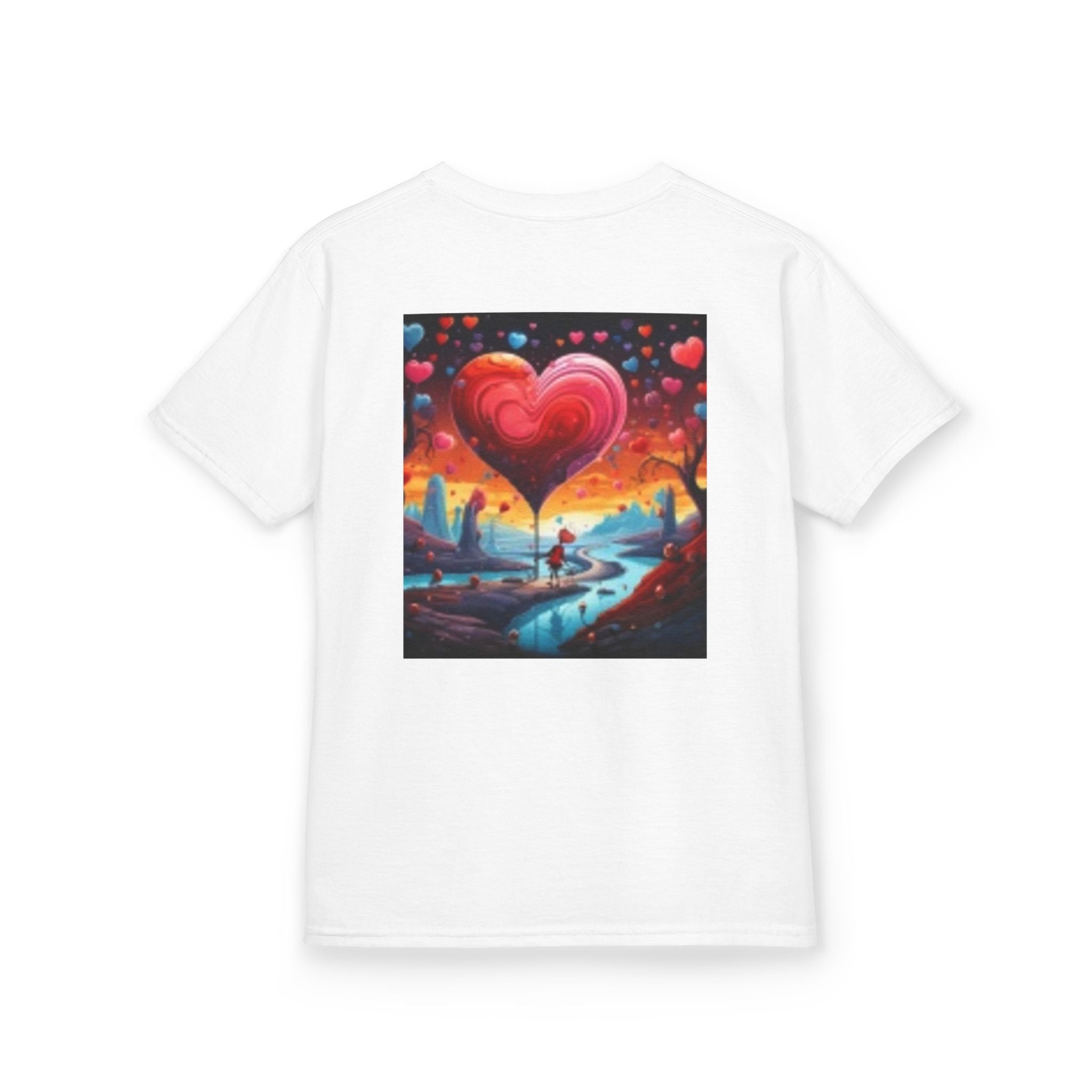 Kids T-Shirt — Cute Wide-Eyed Dog Portrait Tee for Children